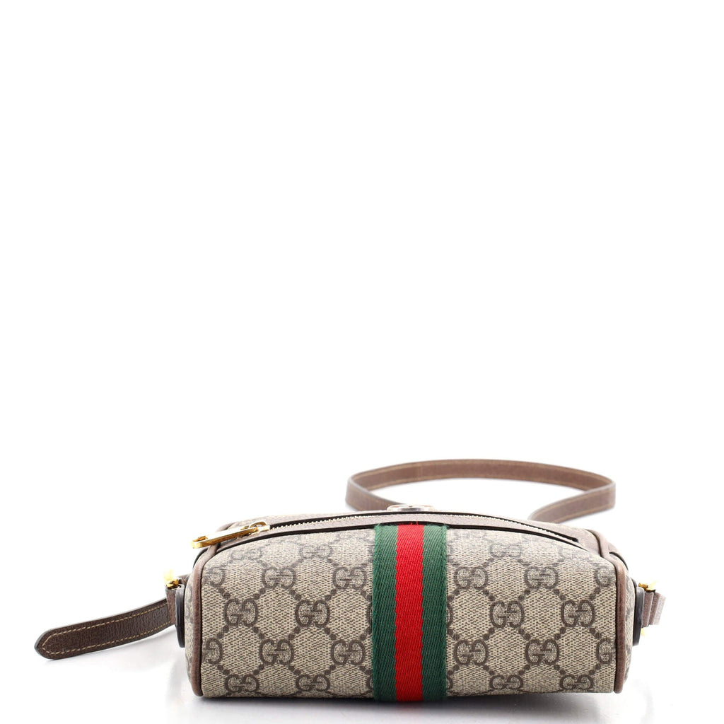 Ophidia Shoulder Bag GG Coated Canvas Mini