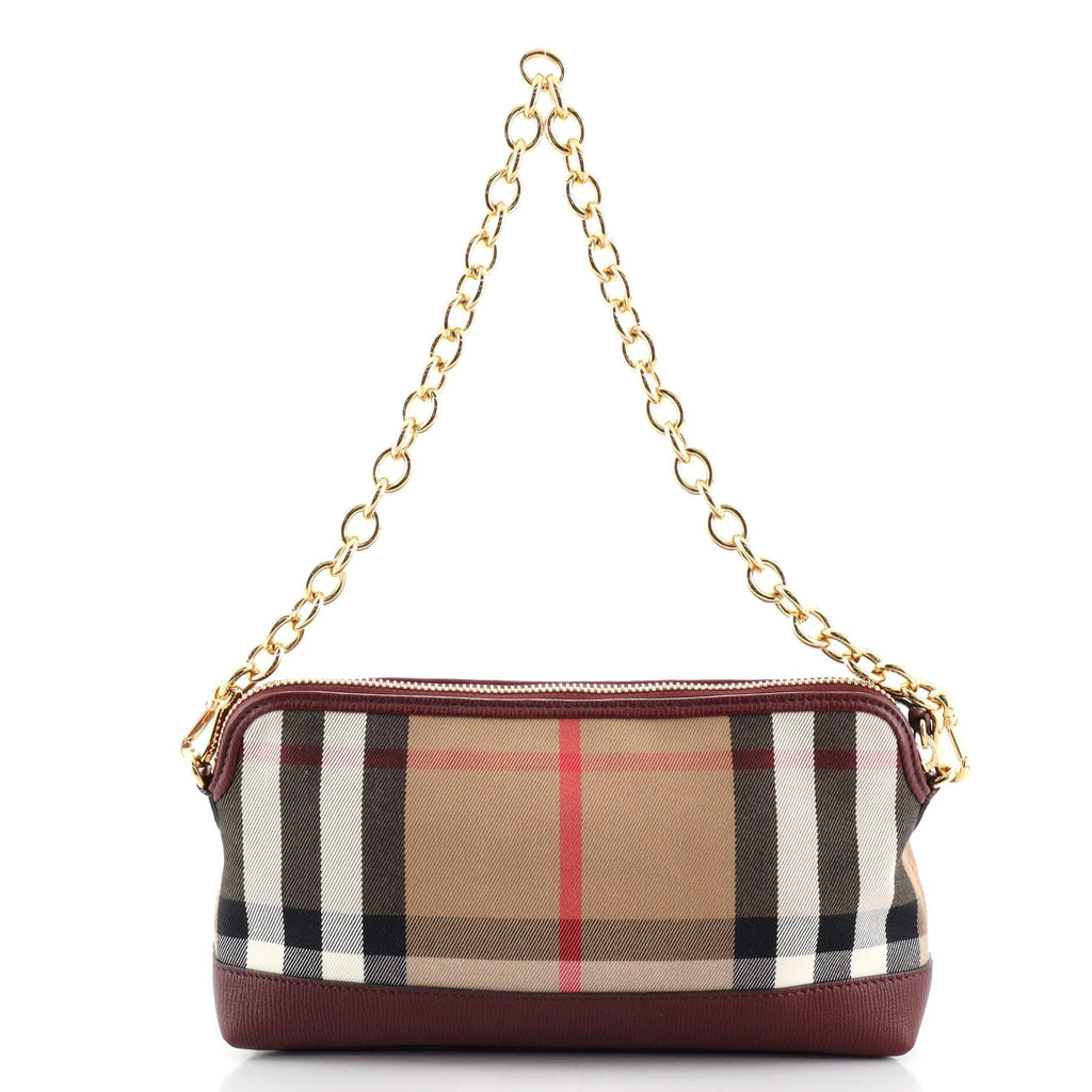 Abingdon Convertible Clutch House Check Canvas Small