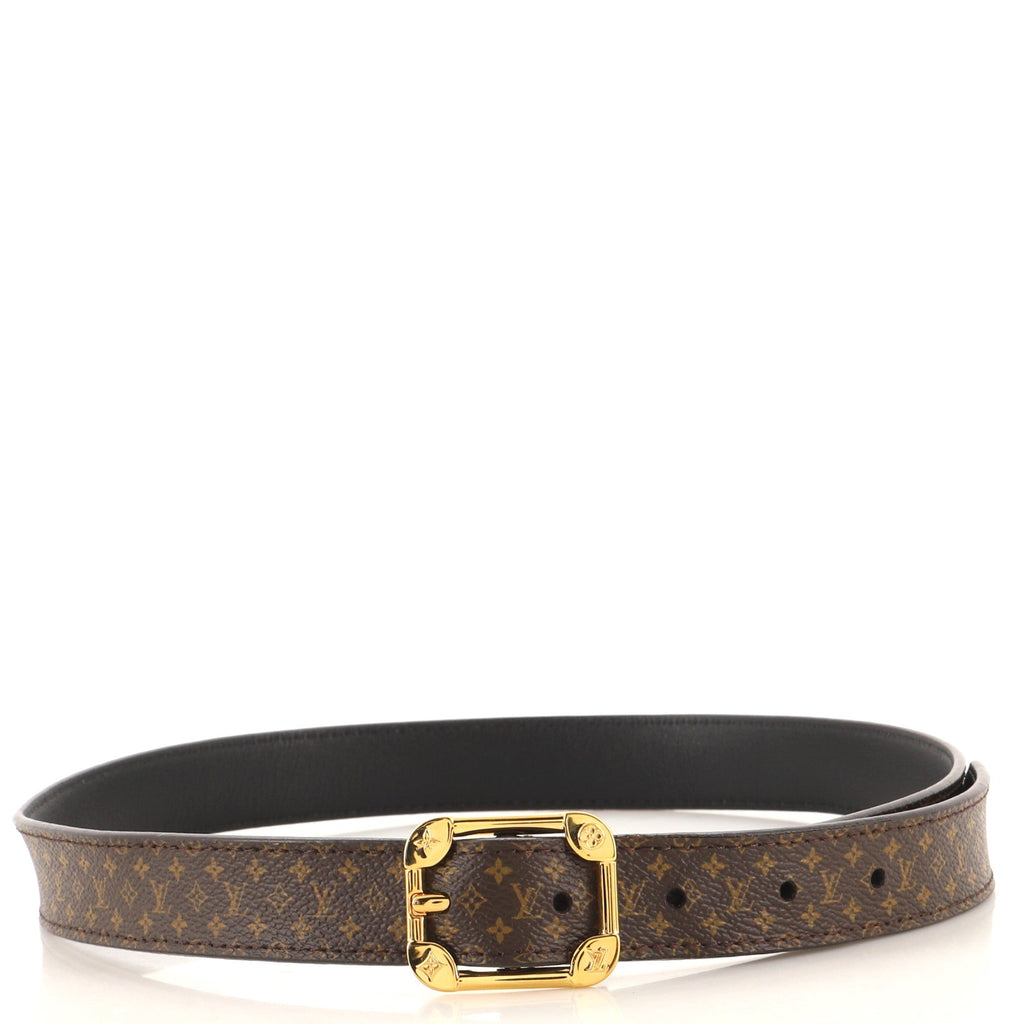 Malletier Belt Monogram Canvas Thin 75
