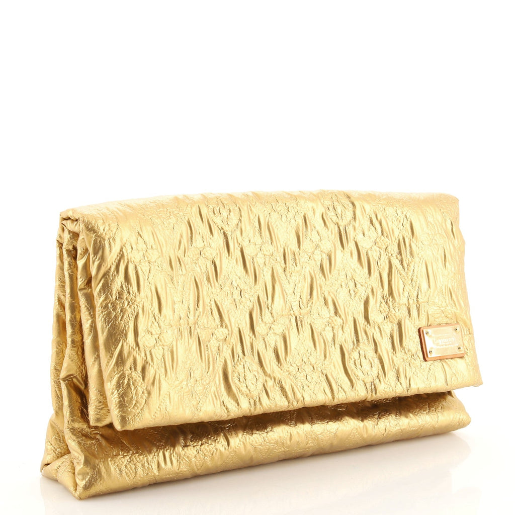 Limelight Clutch Metallic Jacquard Textile PM