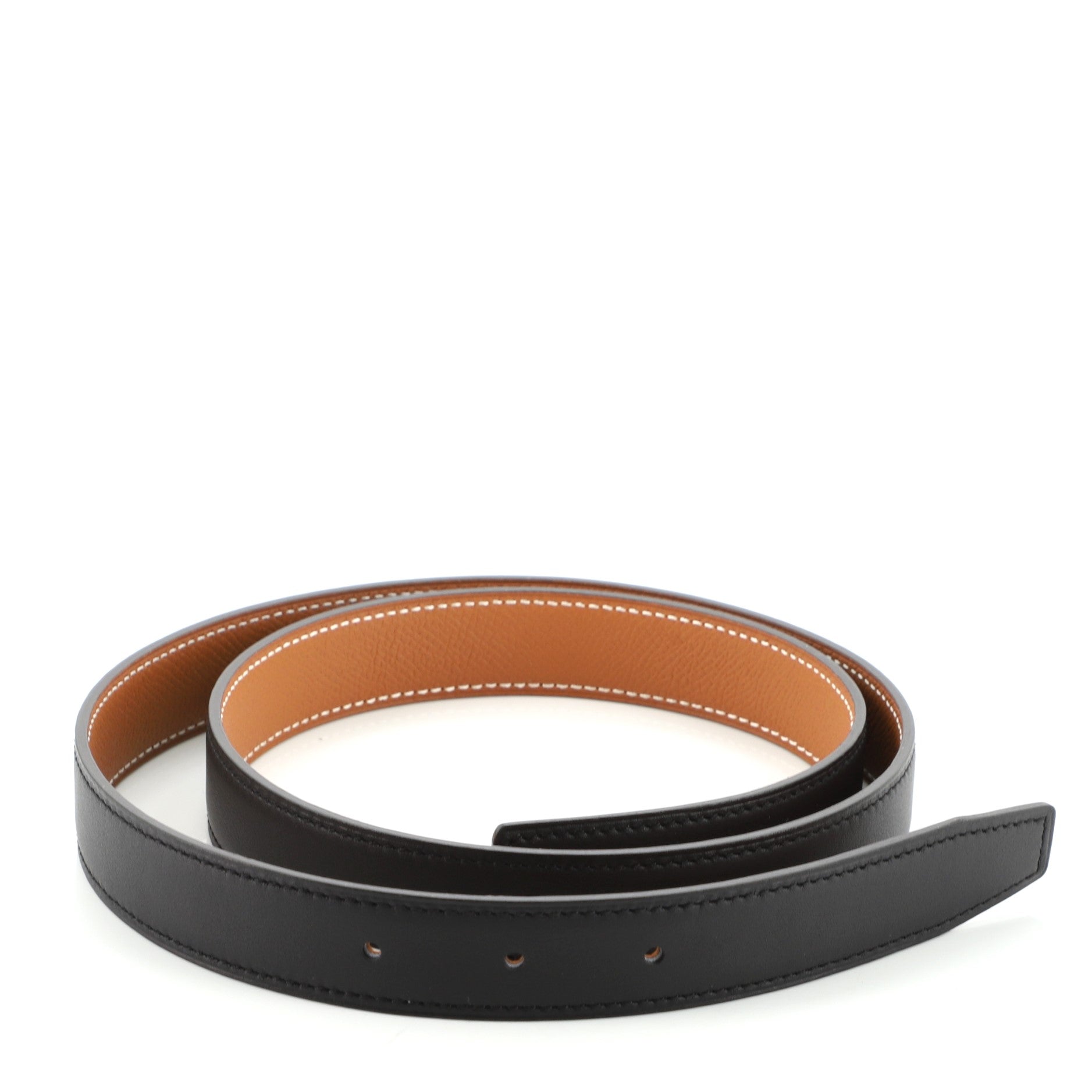 Reversible Belt Strap Leather Thin 85