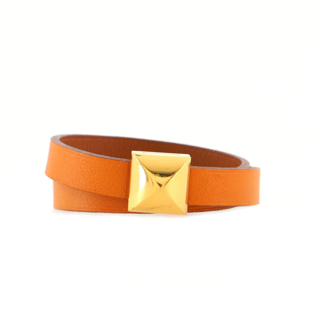 Medor Infini Double Wrap Bracelet Leather