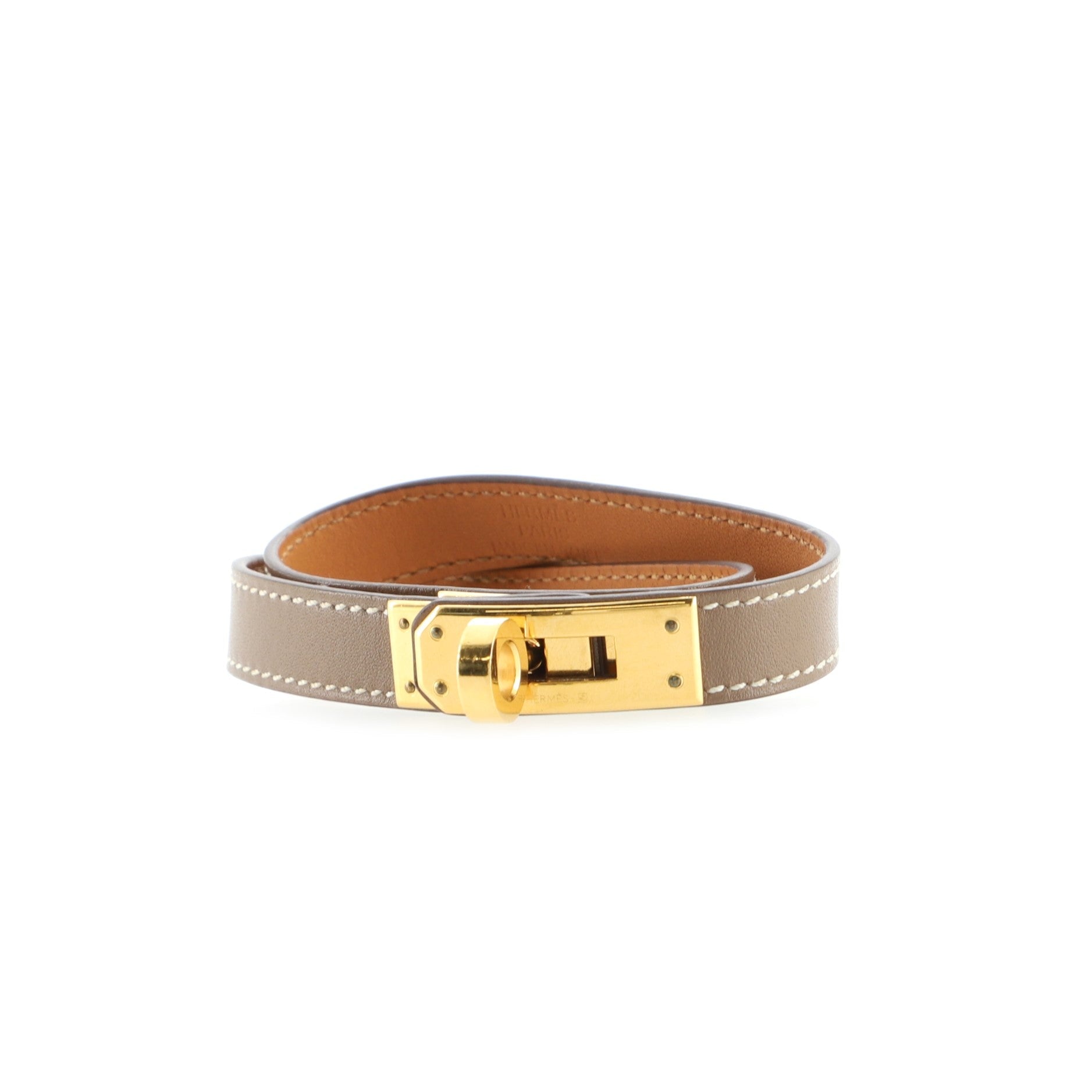 Kelly Double Tour Bracelet Leather