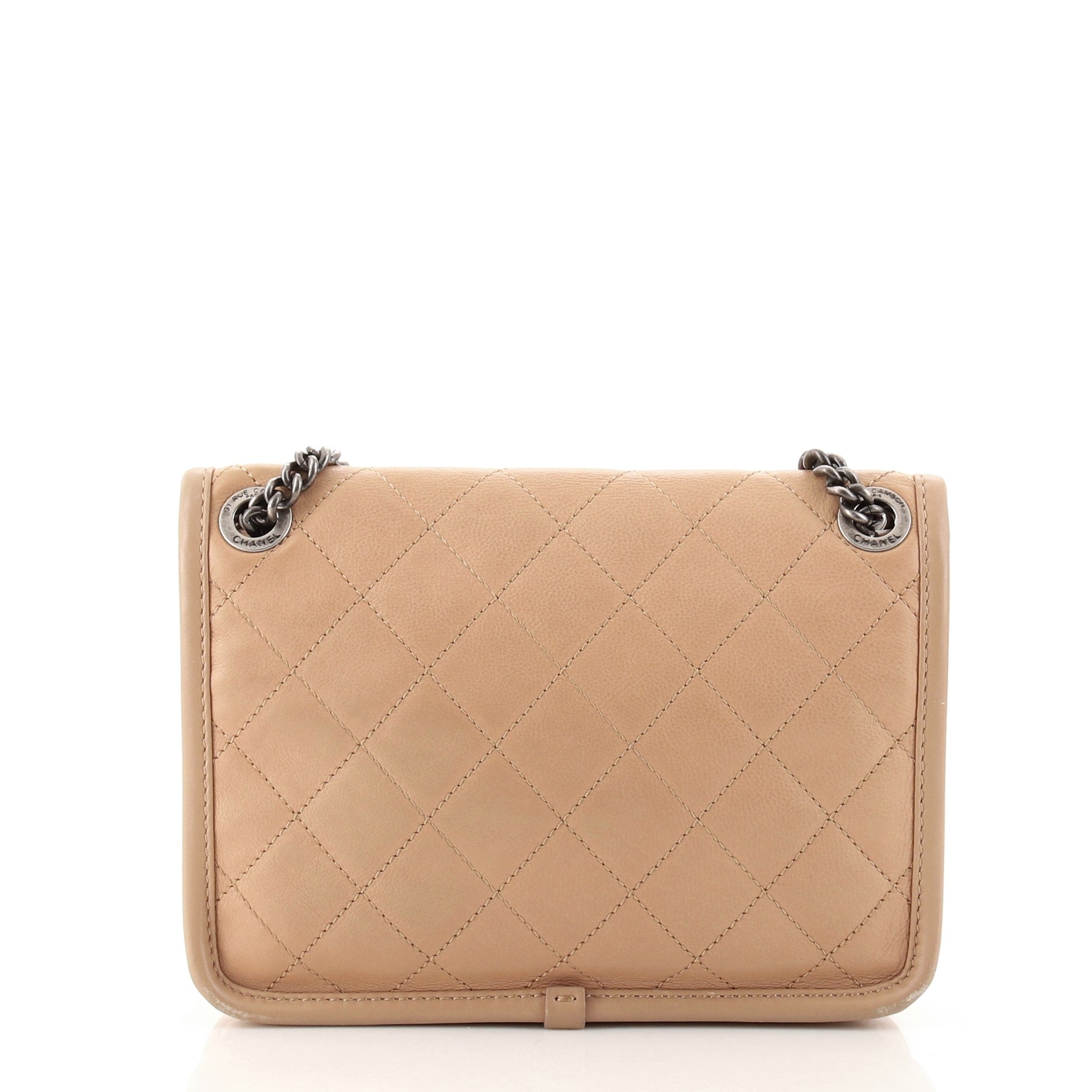 French Riviera Flap Bag Quilted Calfskin Mini
