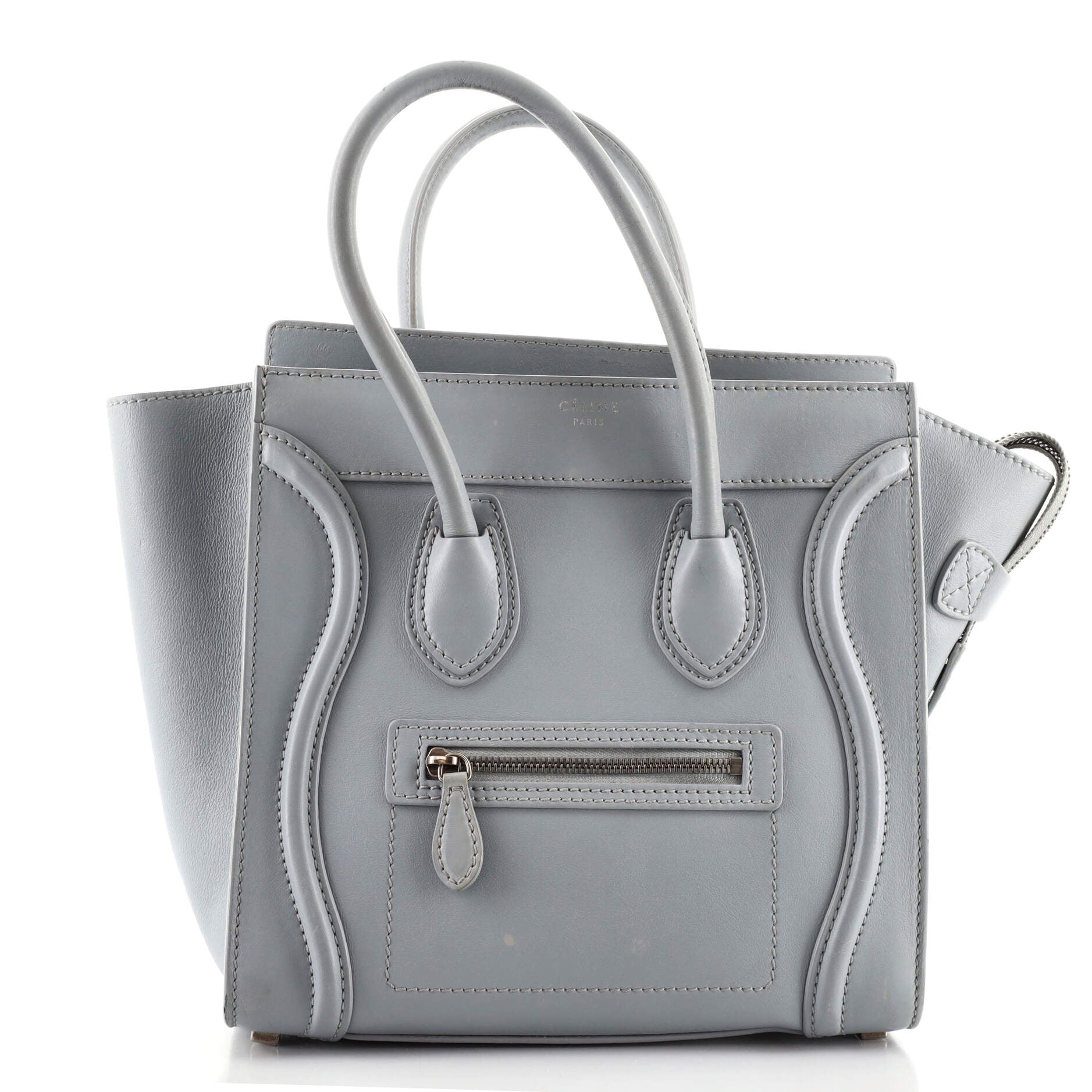 Luggage Bag Smooth Leather Mini