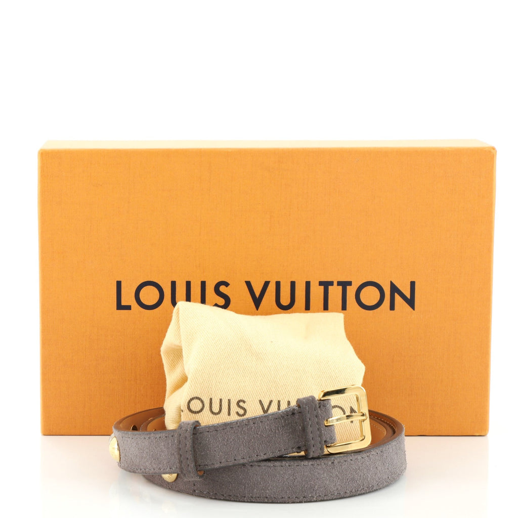 Rivet Belt Studded Suede 75