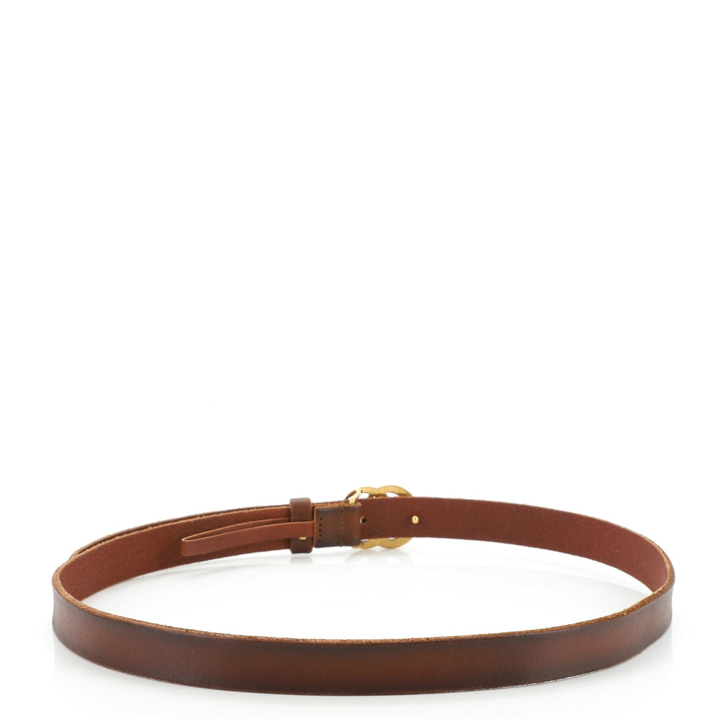 GG Marmont Belt Leather Thin 85
