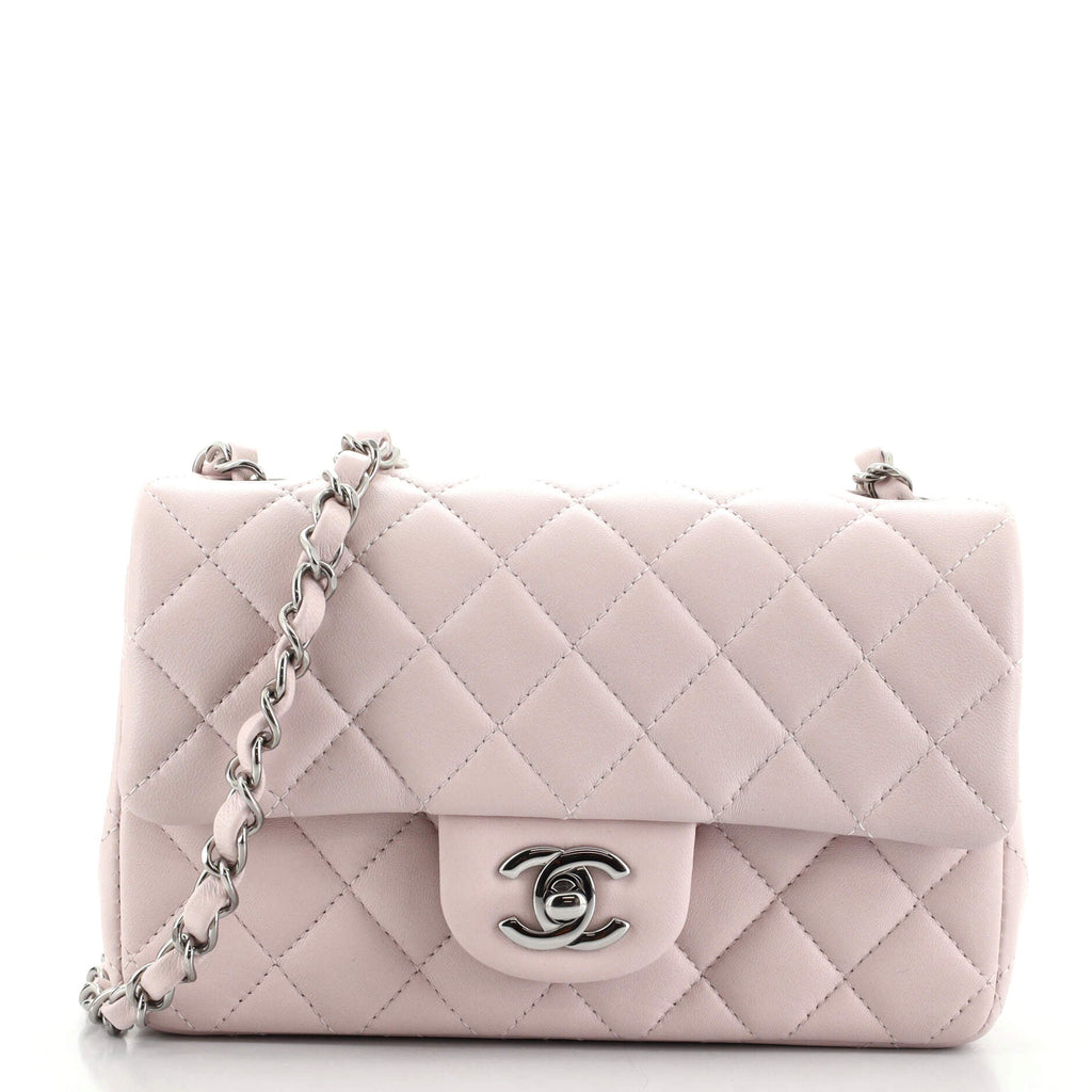 Classic Single Flap Bag Quilted Lambskin Mini