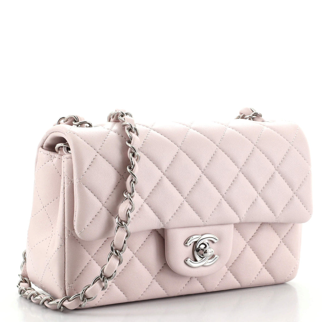 Classic Single Flap Bag Quilted Lambskin Mini