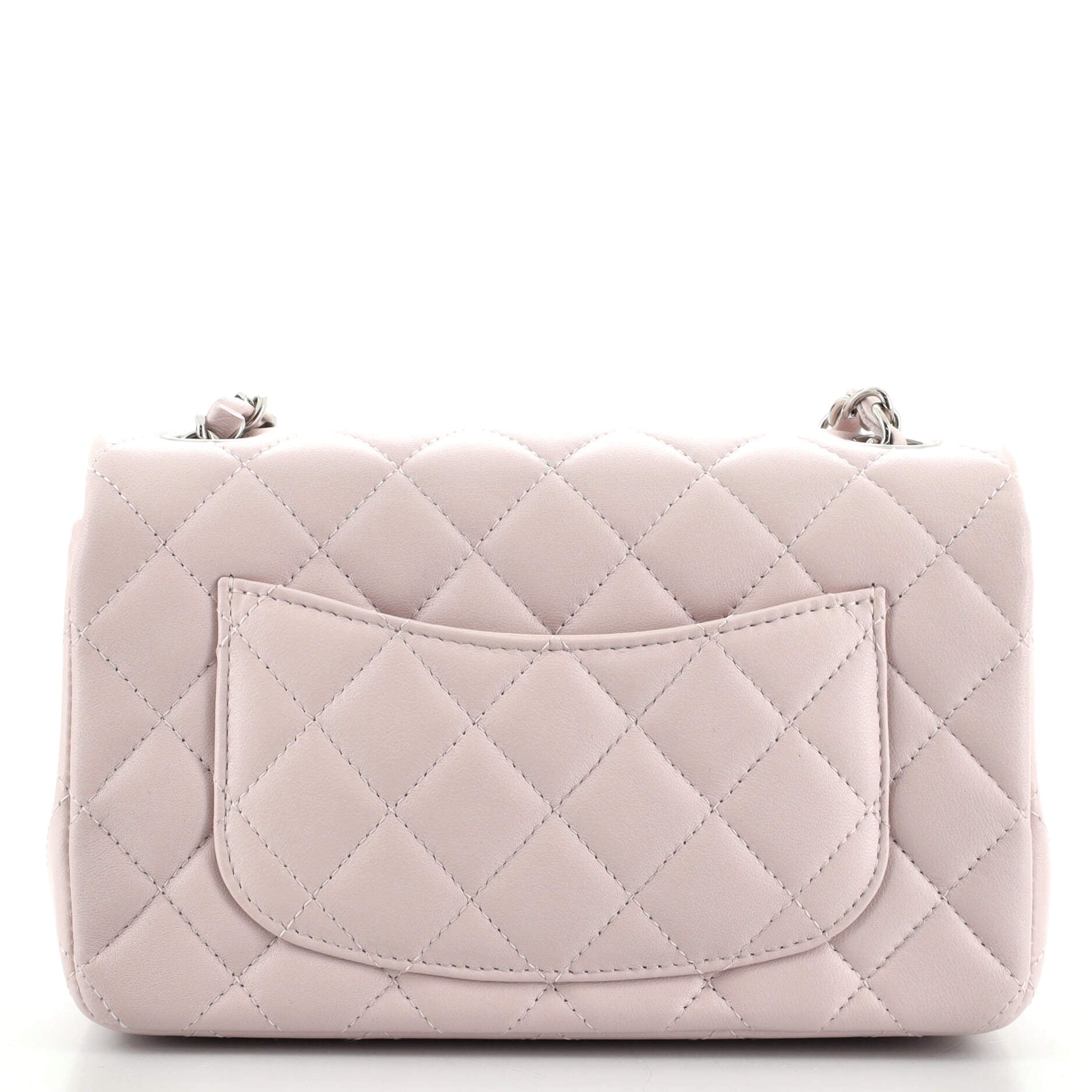 Classic Single Flap Bag Quilted Lambskin Mini