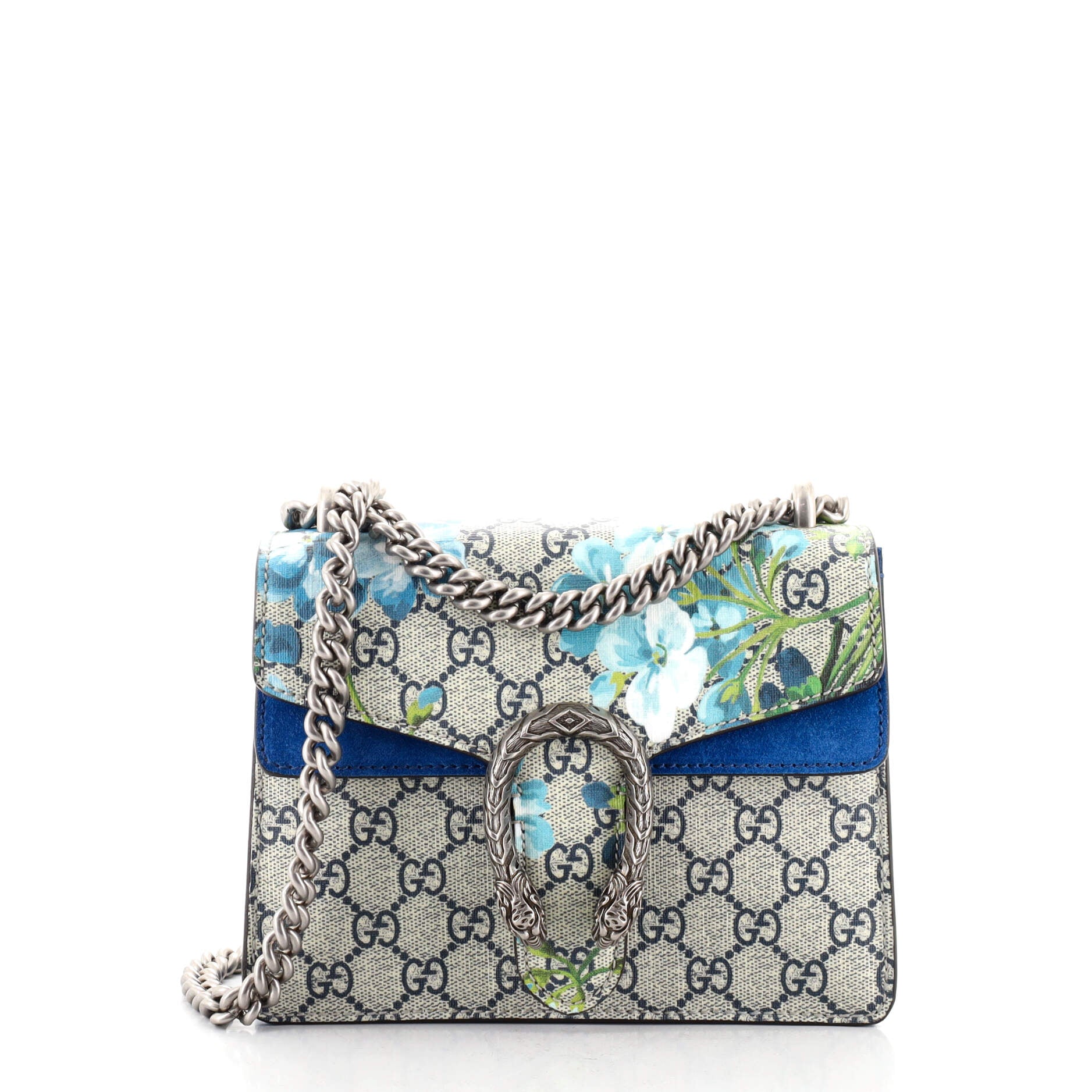 Dionysus Bag Blooms Print GG Coated Canvas Mini