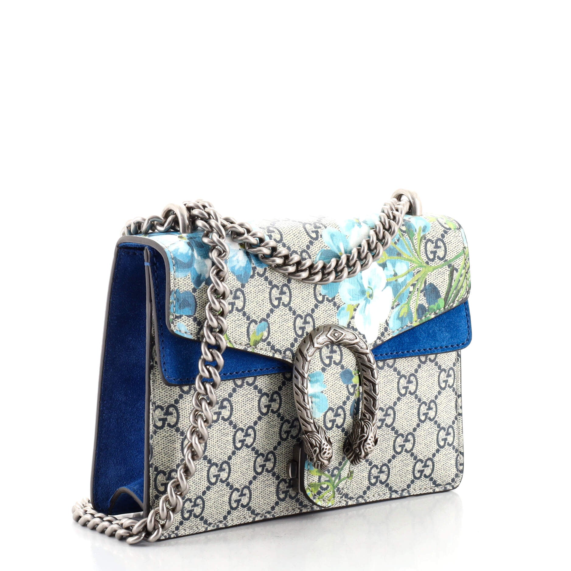 Dionysus Bag Blooms Print GG Coated Canvas Mini