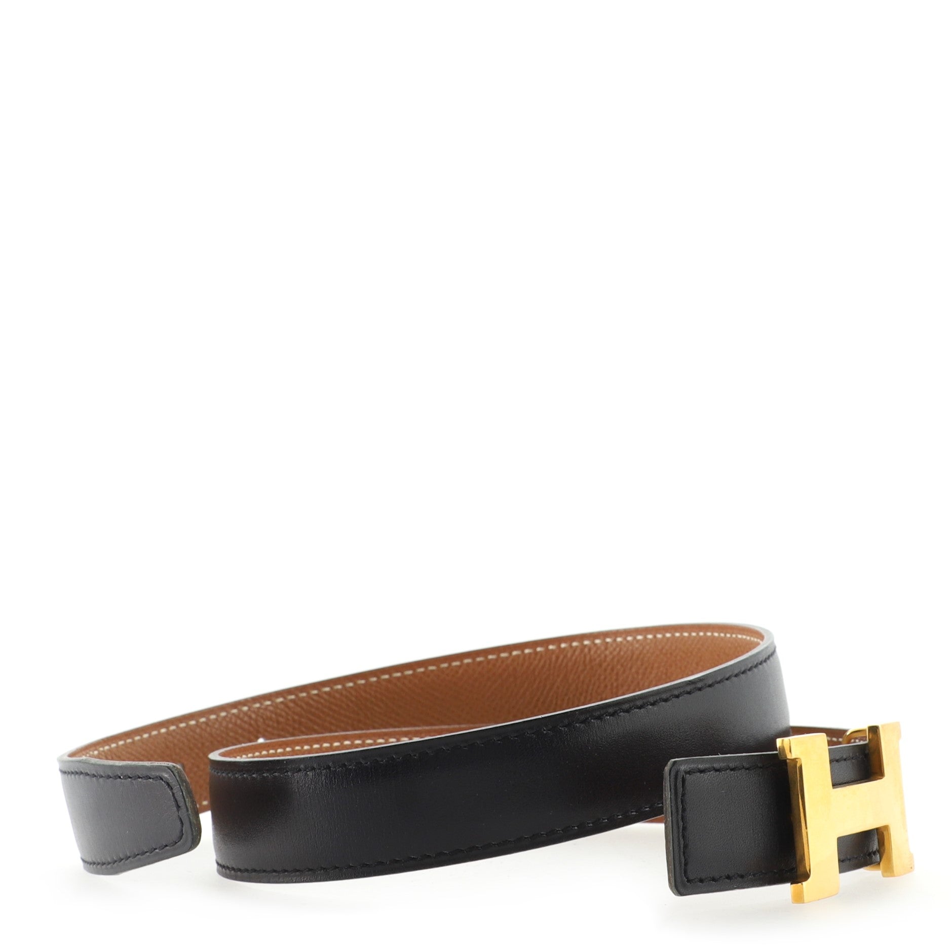Constance Reversible Belt Leather Thin 65