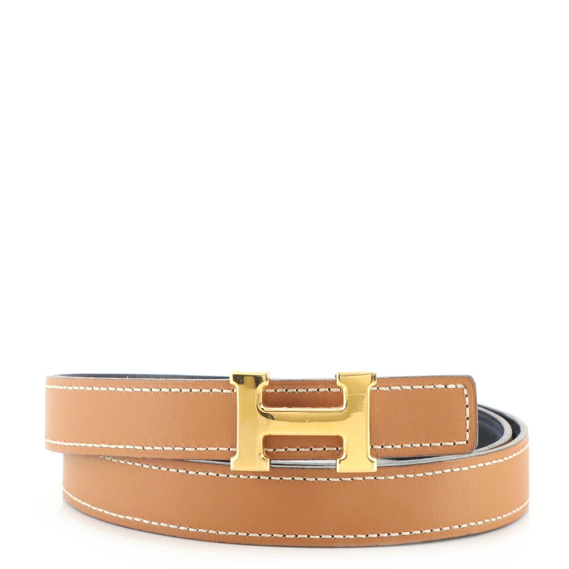 Constance Reversible Belt Leather Thin 70