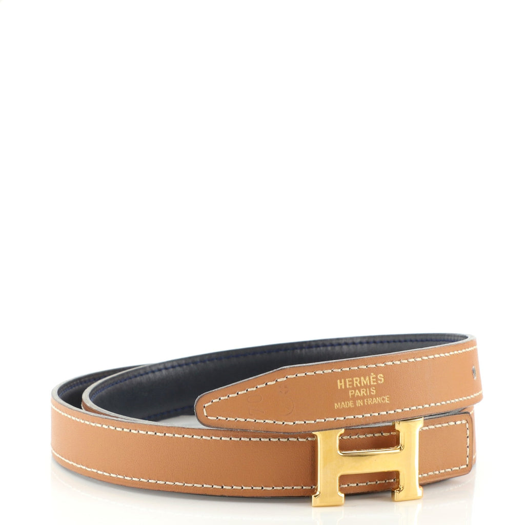 Constance Reversible Belt Leather Thin 70