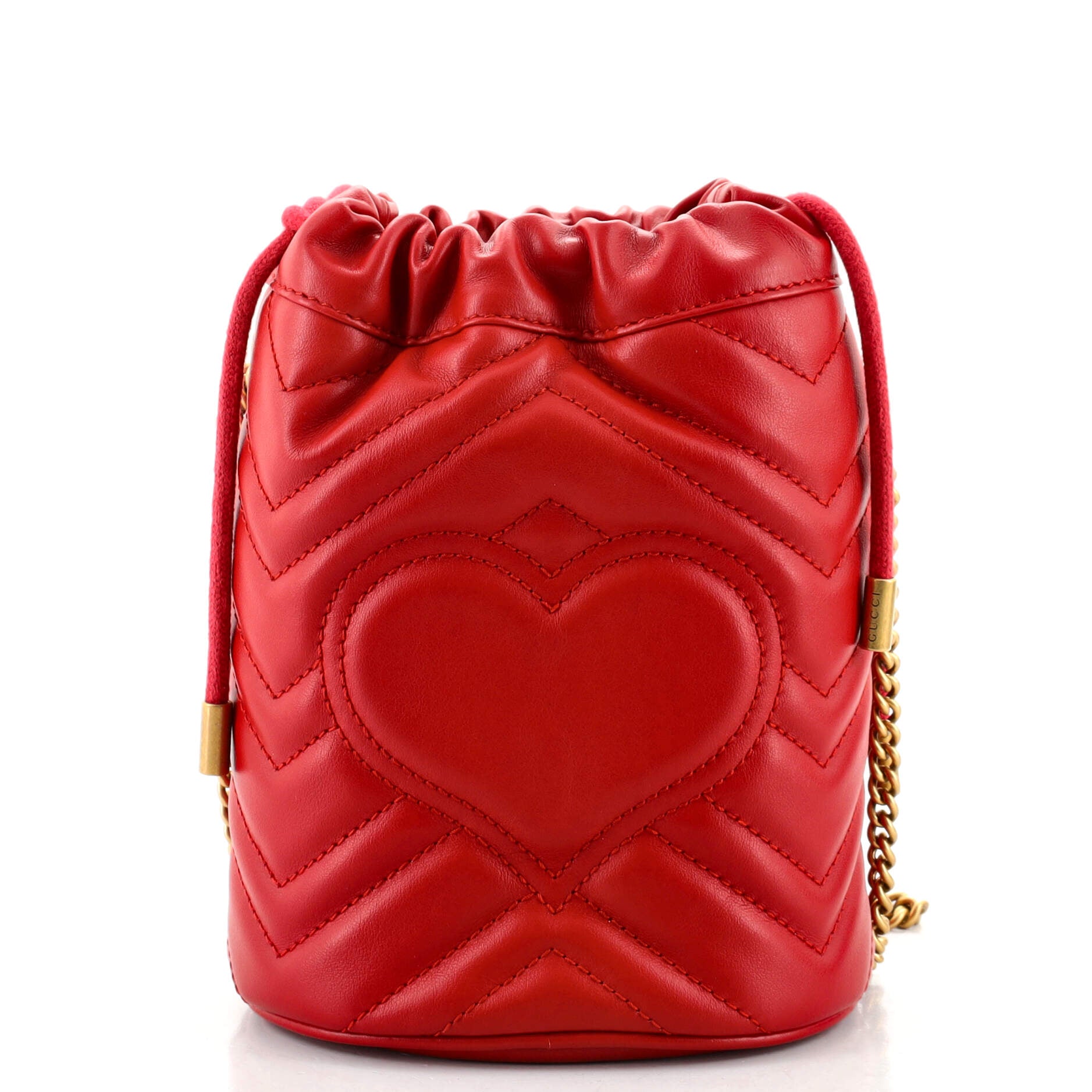 GG Marmont Bucket Bag Matelasse Leather Mini