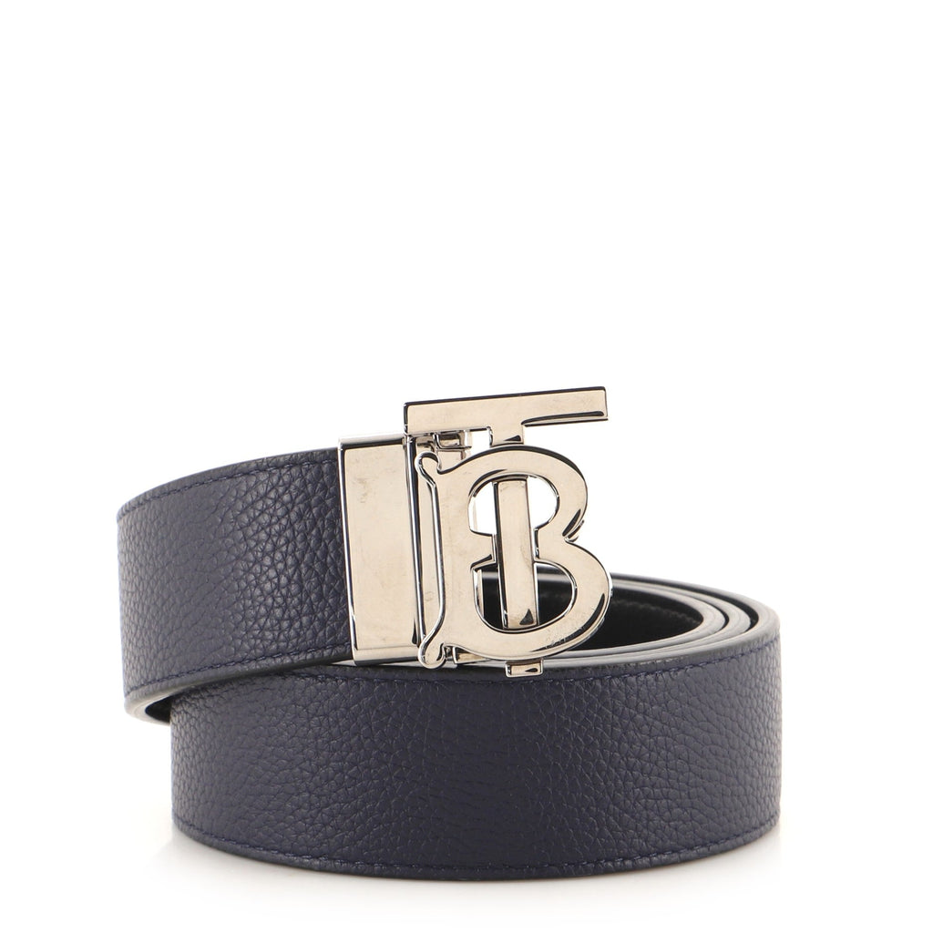 TB Belt Leather with Enamel Buckle Wide 85