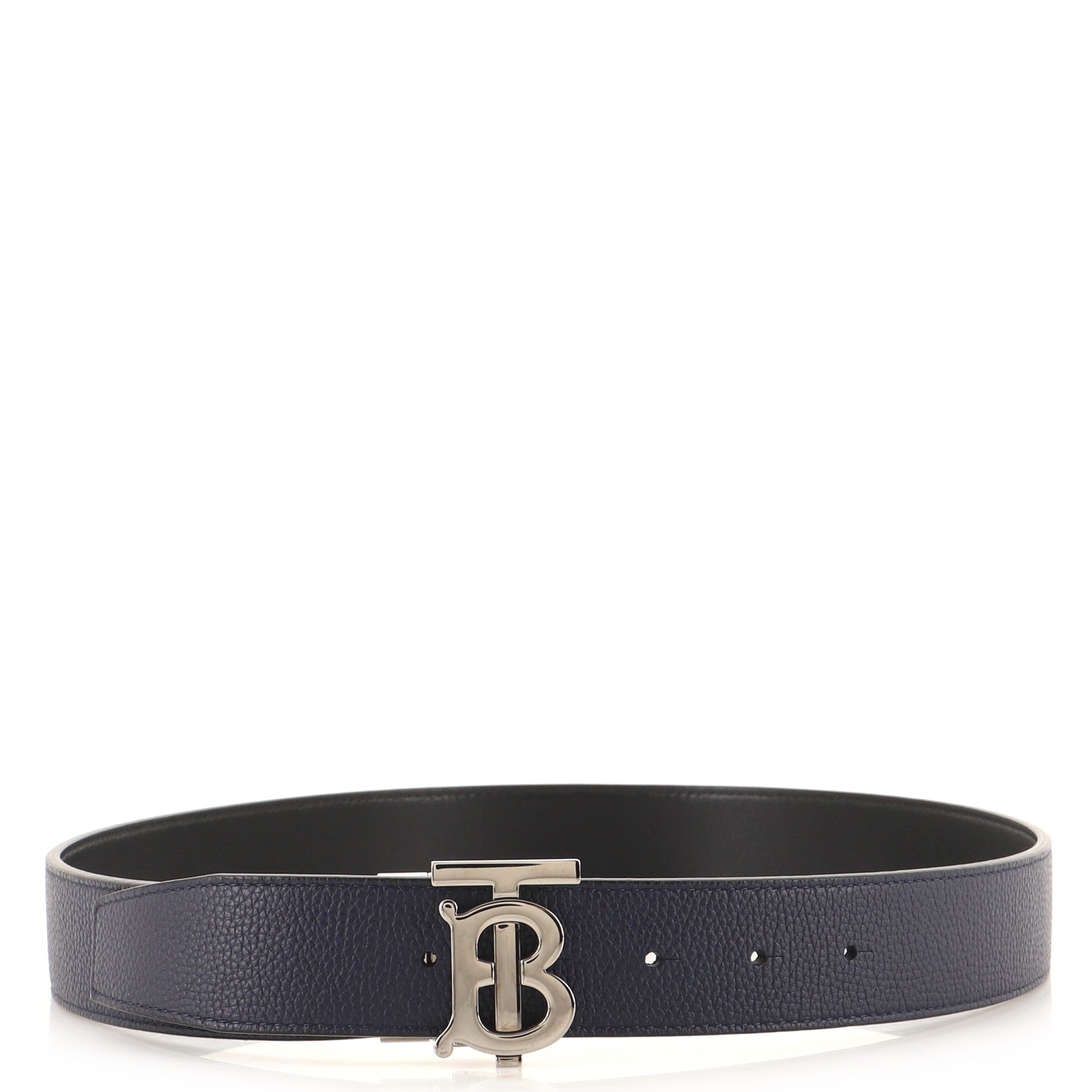 TB Belt Leather with Enamel Buckle Wide 85
