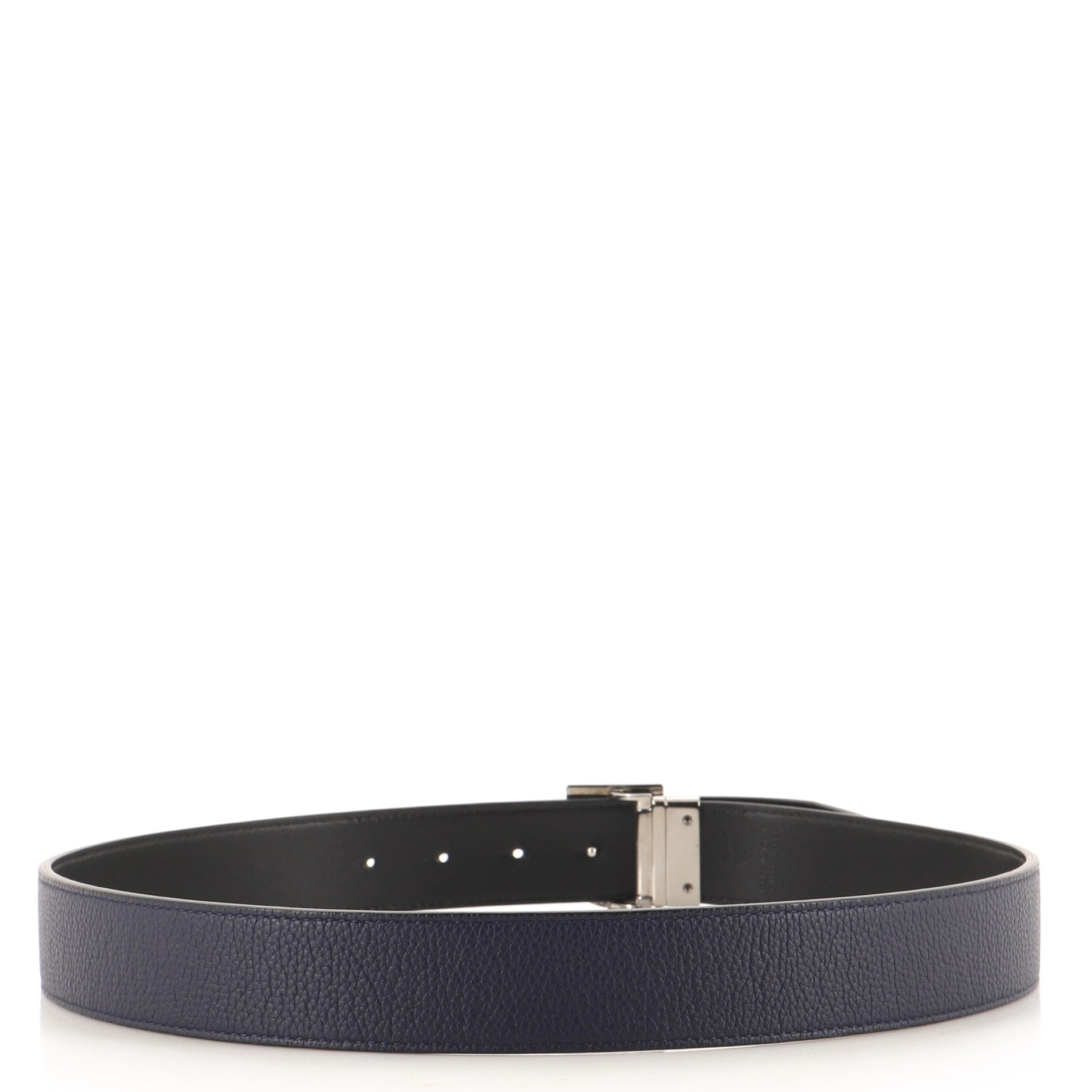 TB Belt Leather with Enamel Buckle Wide 85