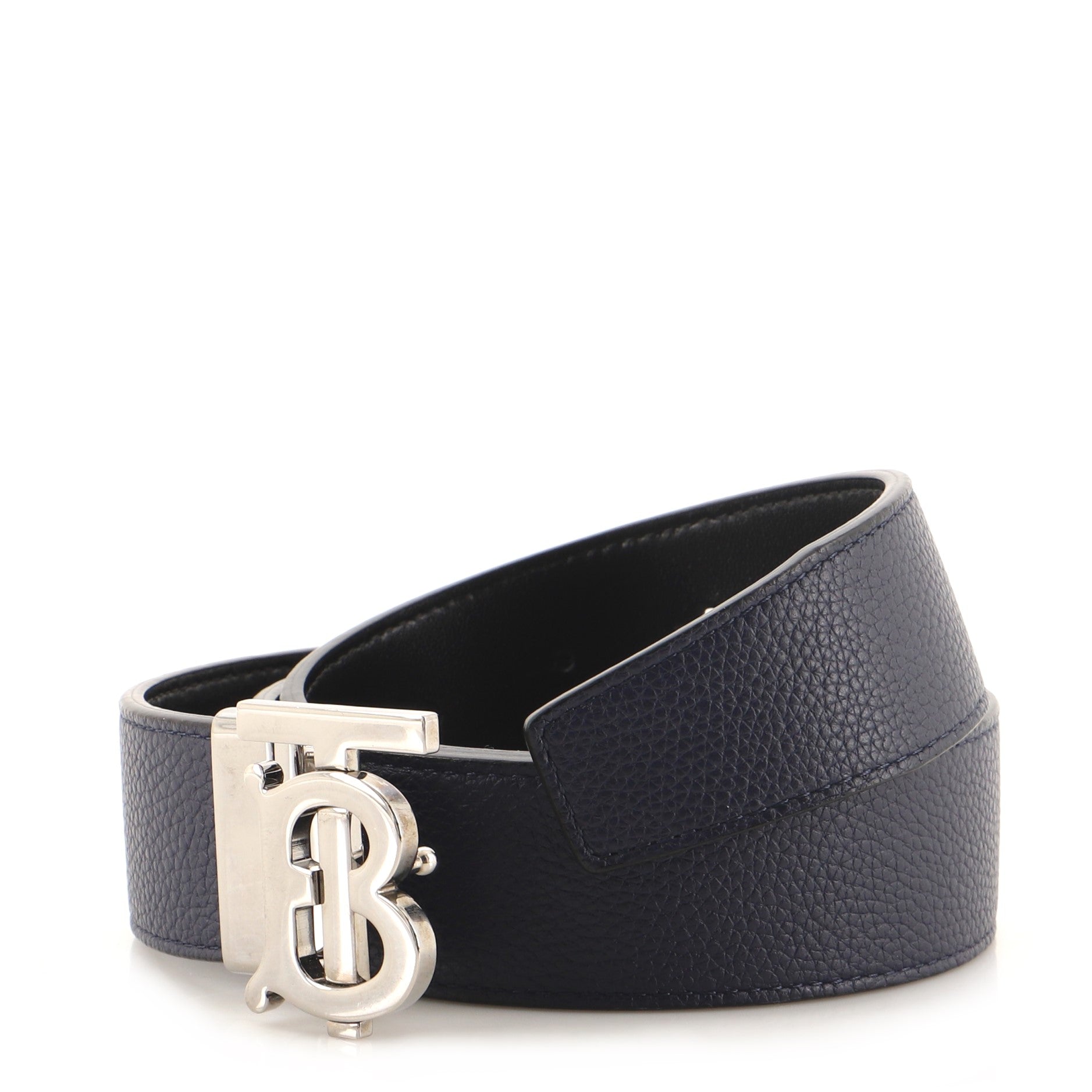 TB Belt Leather with Enamel Buckle Wide 85