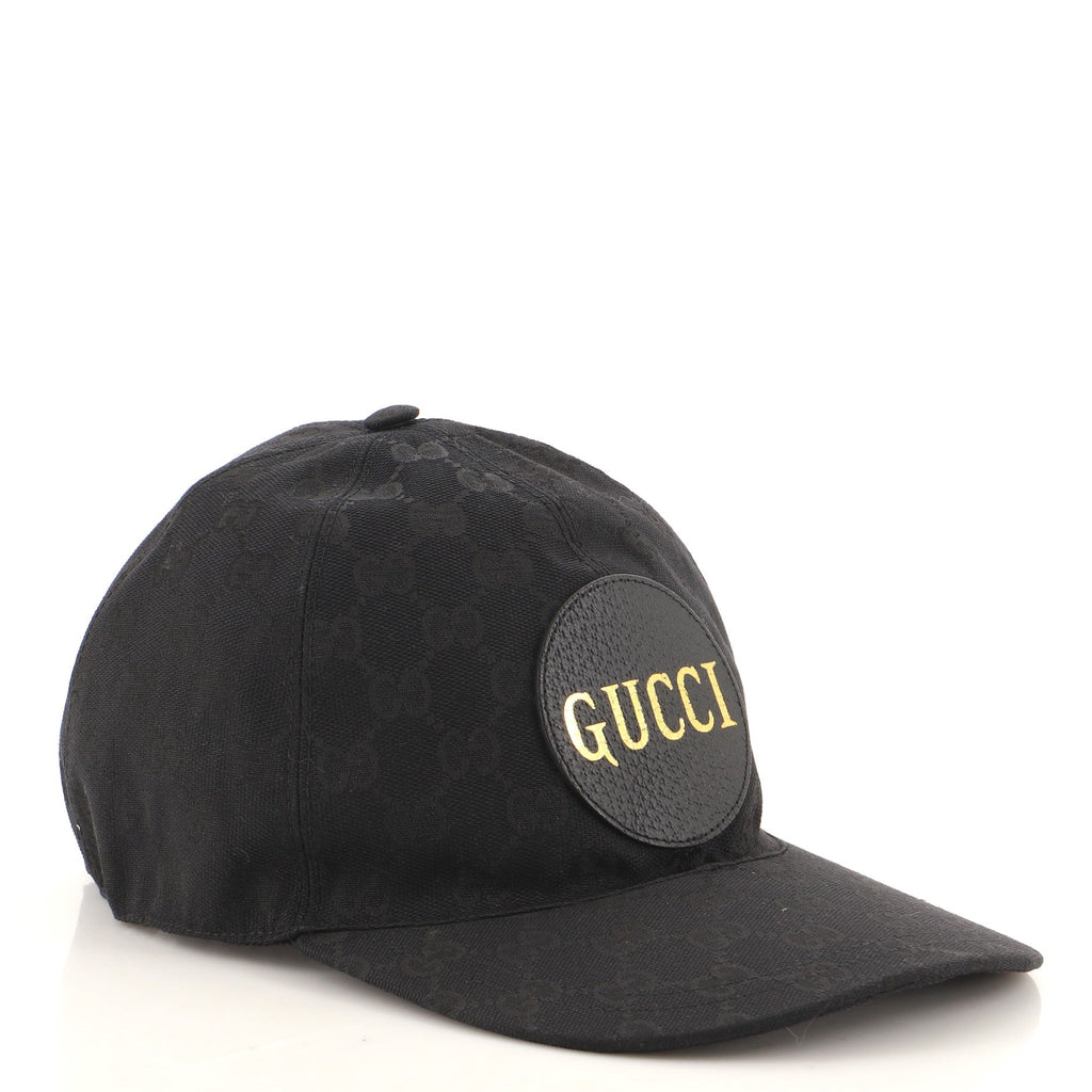 Logo Patch Baseball Cap GG Canvas XXL