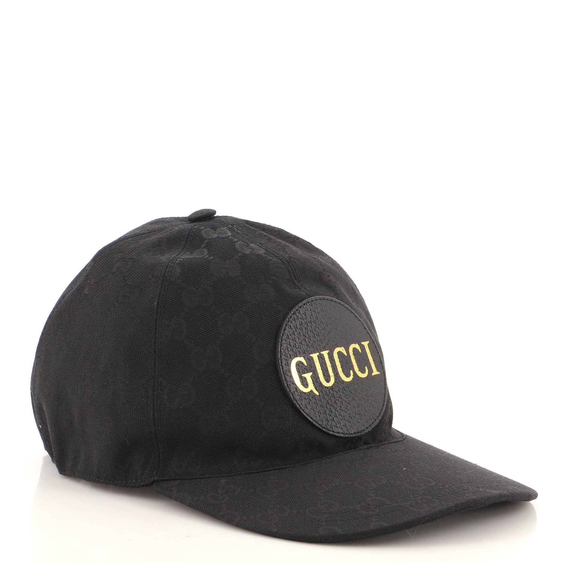 Logo Patch Baseball Cap GG Canvas XXL