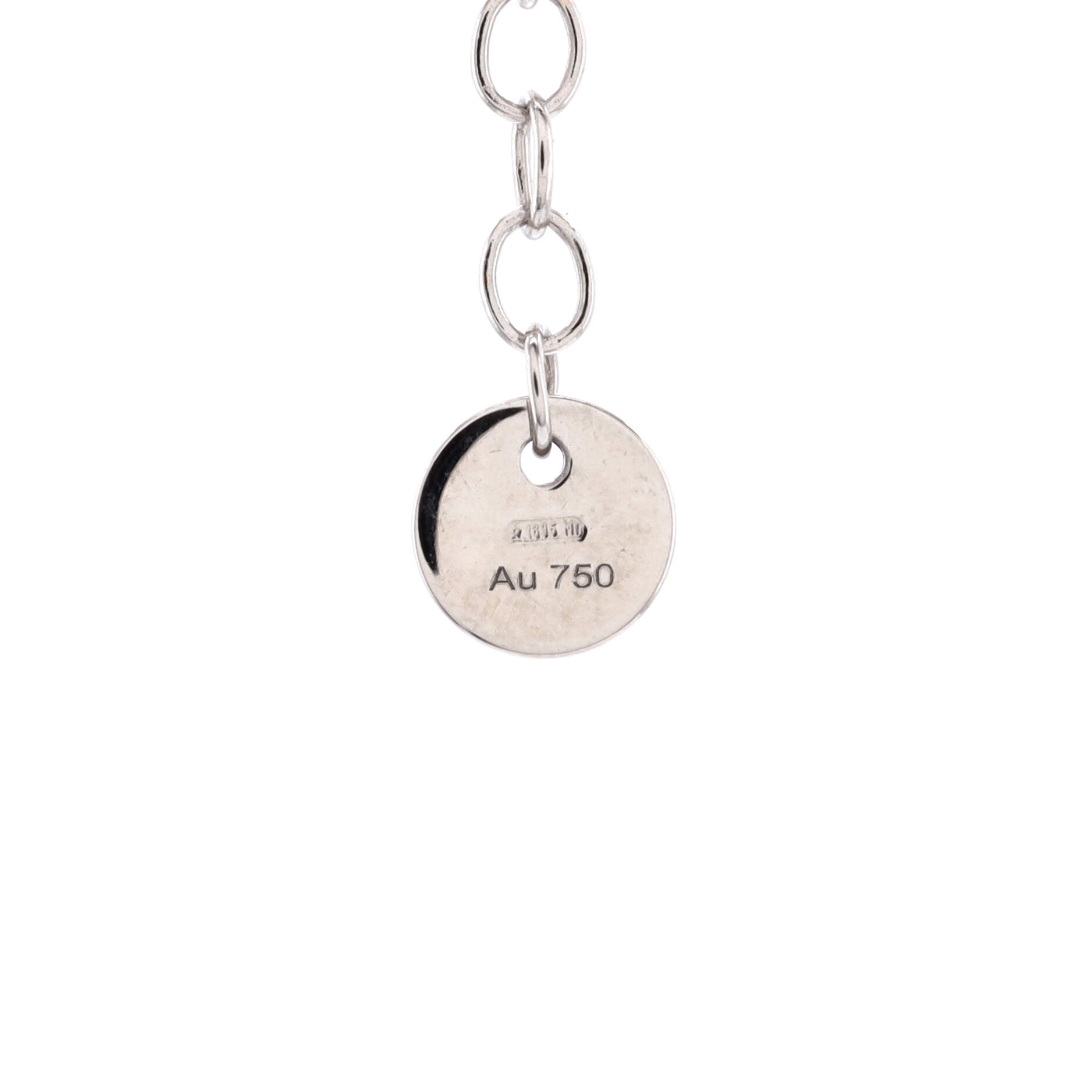 Icon Bloom Necklace 18K White Gold