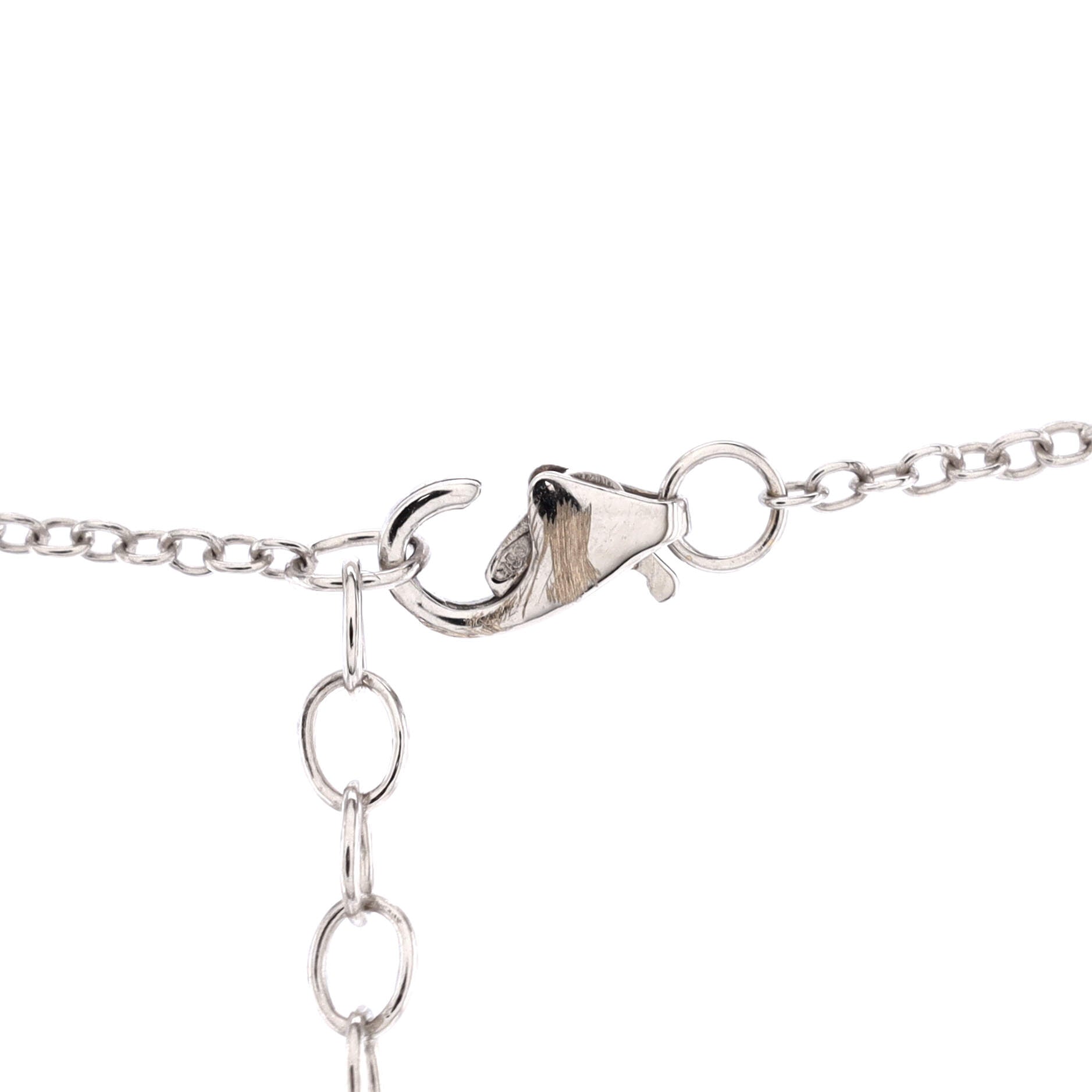 Icon Bloom Necklace 18K White Gold