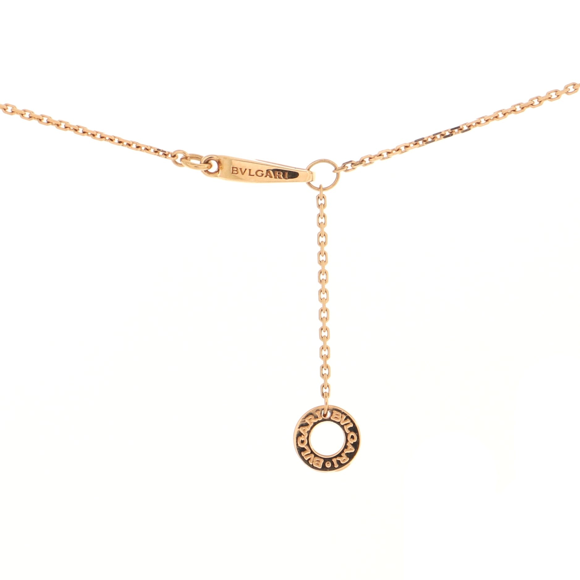 Diva's Dream Pendant Necklace 18K Rose Gold with Coral and Diamond Small