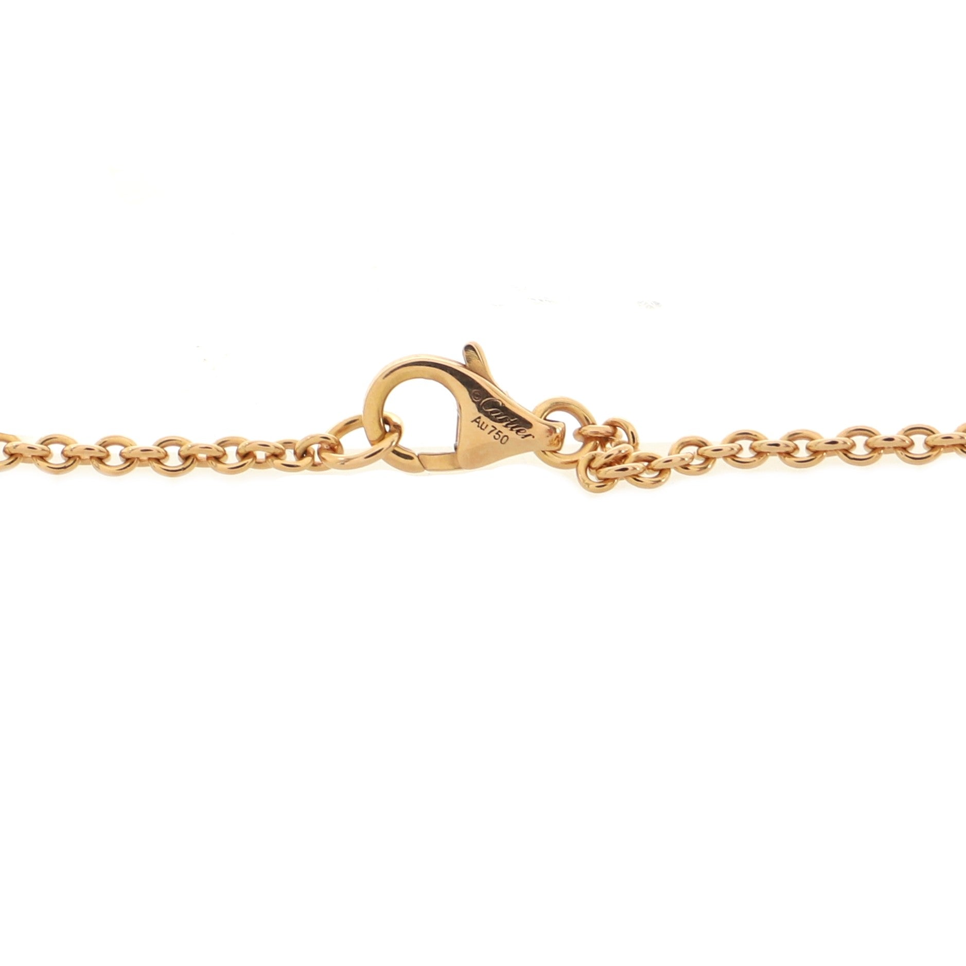 Love Interlocking Necklace 18K Rose Gold