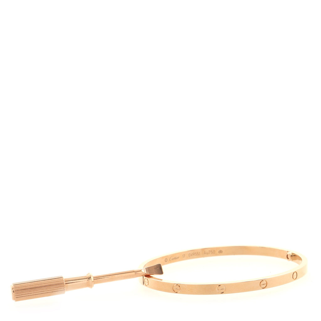 Love Bracelet 18K Rose Gold Small