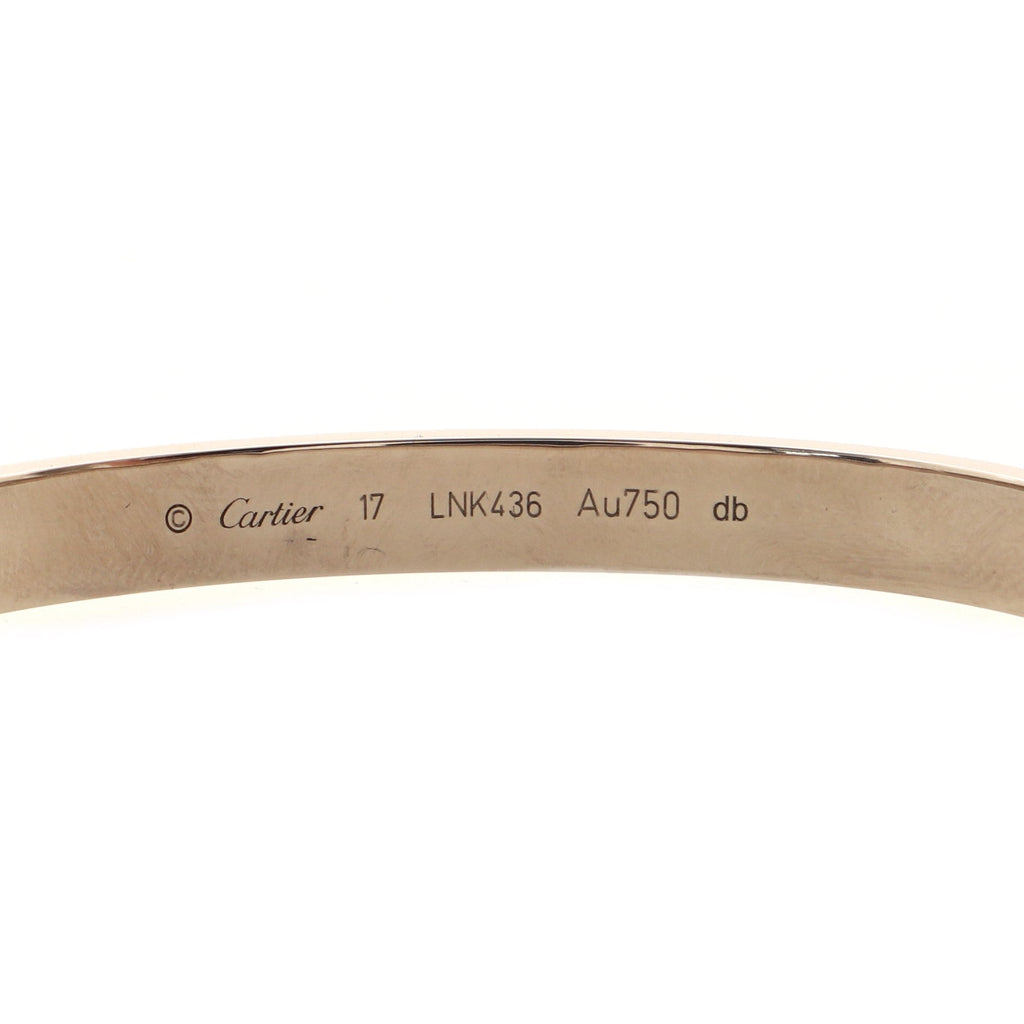 Love Bracelet 18K White Gold