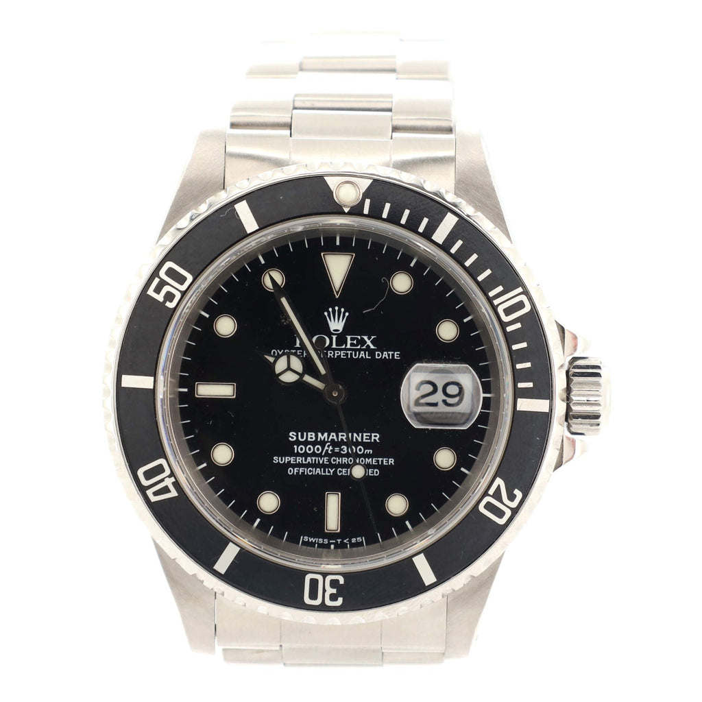 Oyster Perpetual Submariner Date Automatic Watch Stainless Steel 40