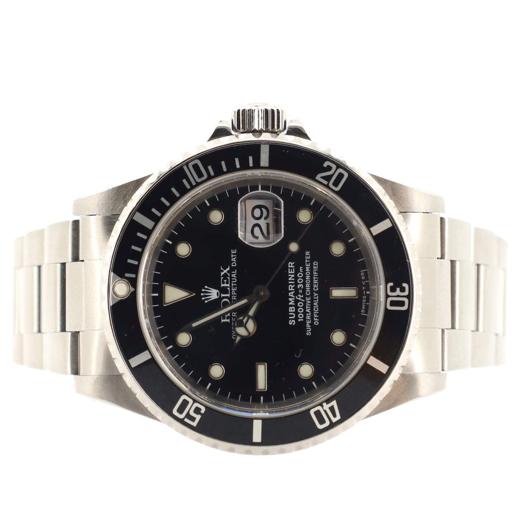 Oyster Perpetual Submariner Date Automatic Watch Stainless Steel 40
