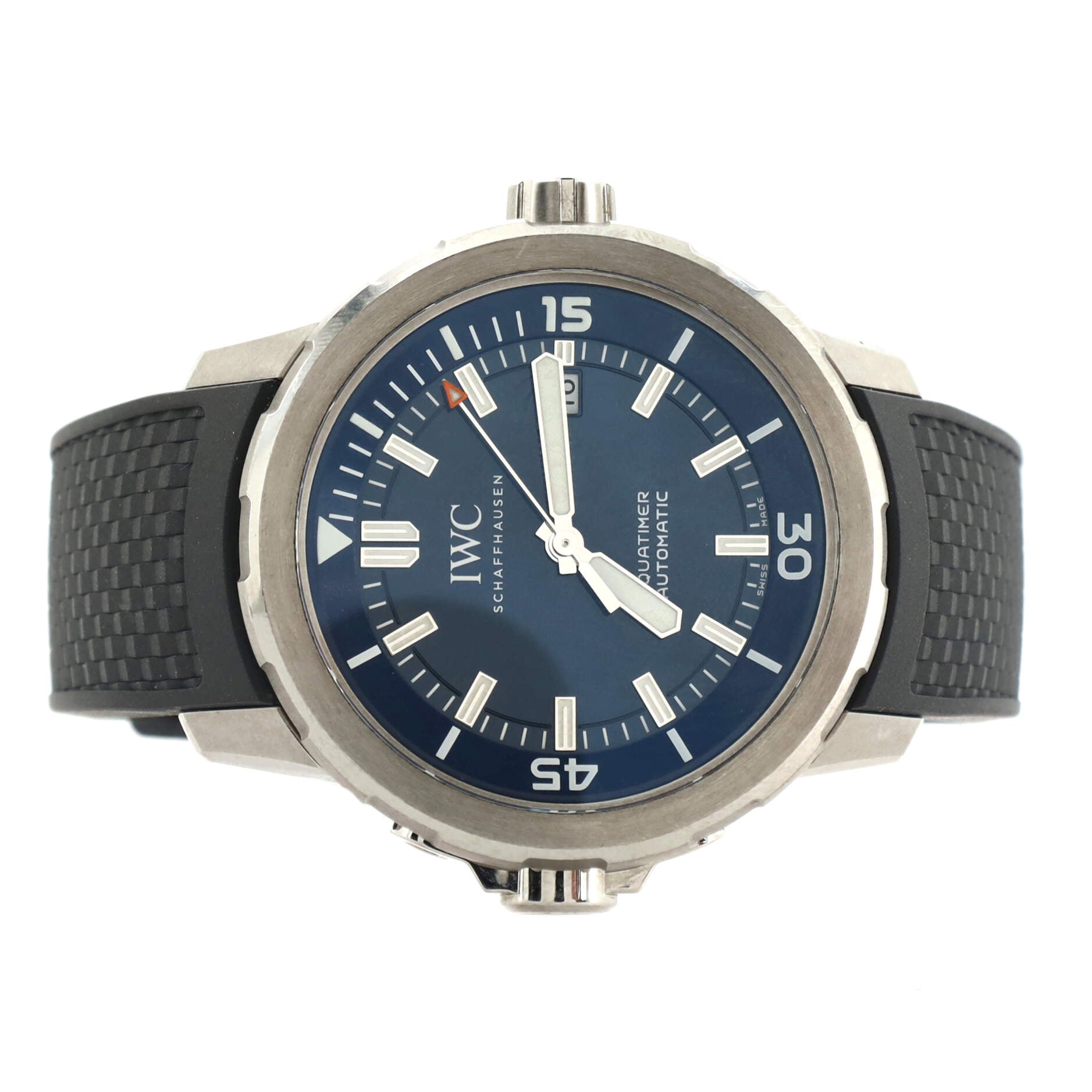 Aquatimer Automatic Watch Stainless Steel and Rubber 42