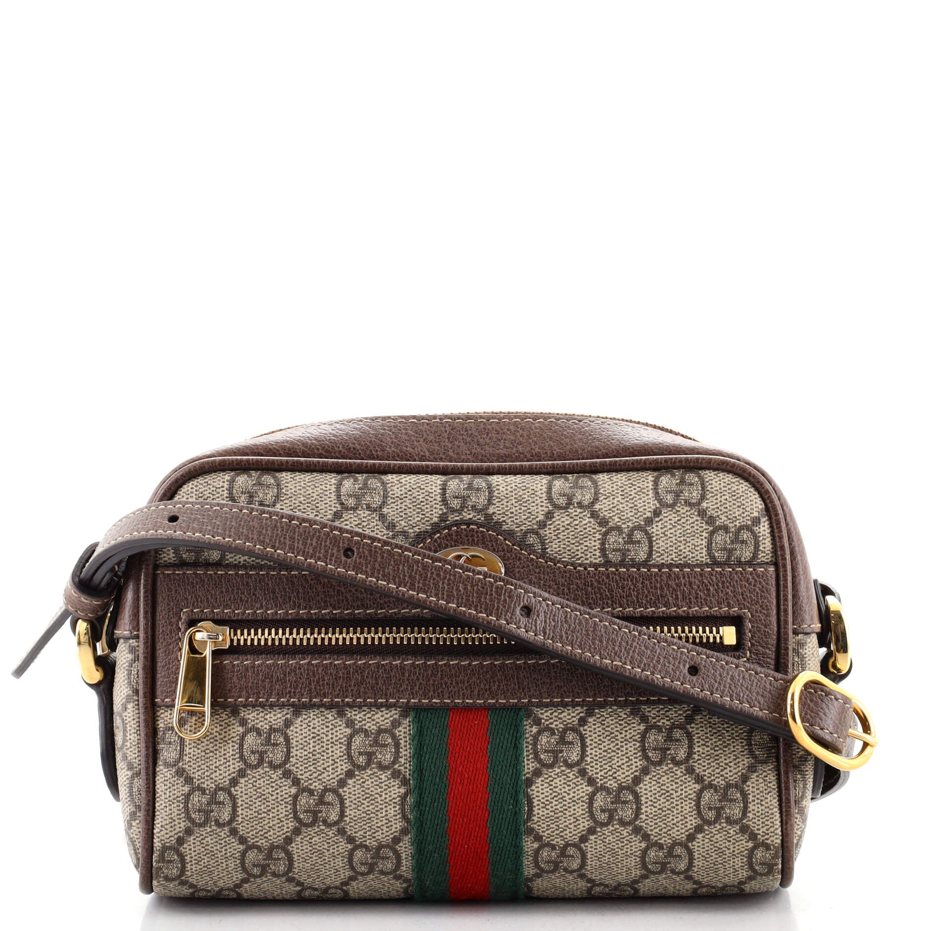 Ophidia Shoulder Bag GG Coated Canvas Mini