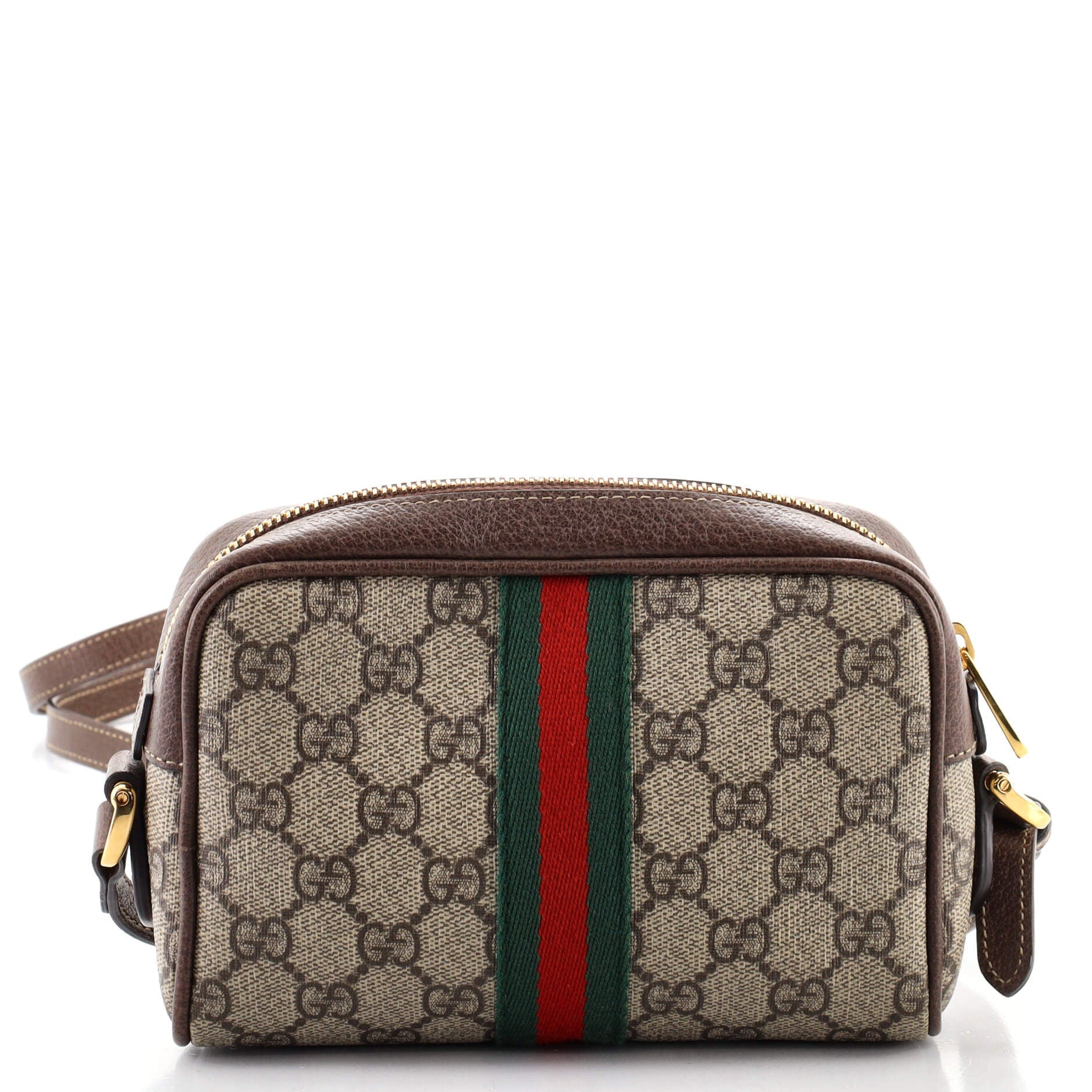 Ophidia Shoulder Bag GG Coated Canvas Mini