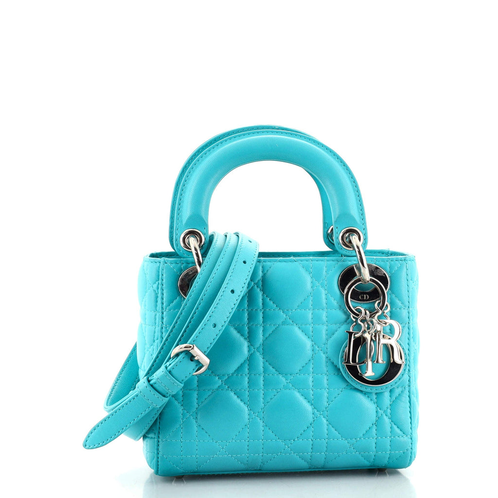 Lady Dior Bag Cannage Quilt Lambskin Mini