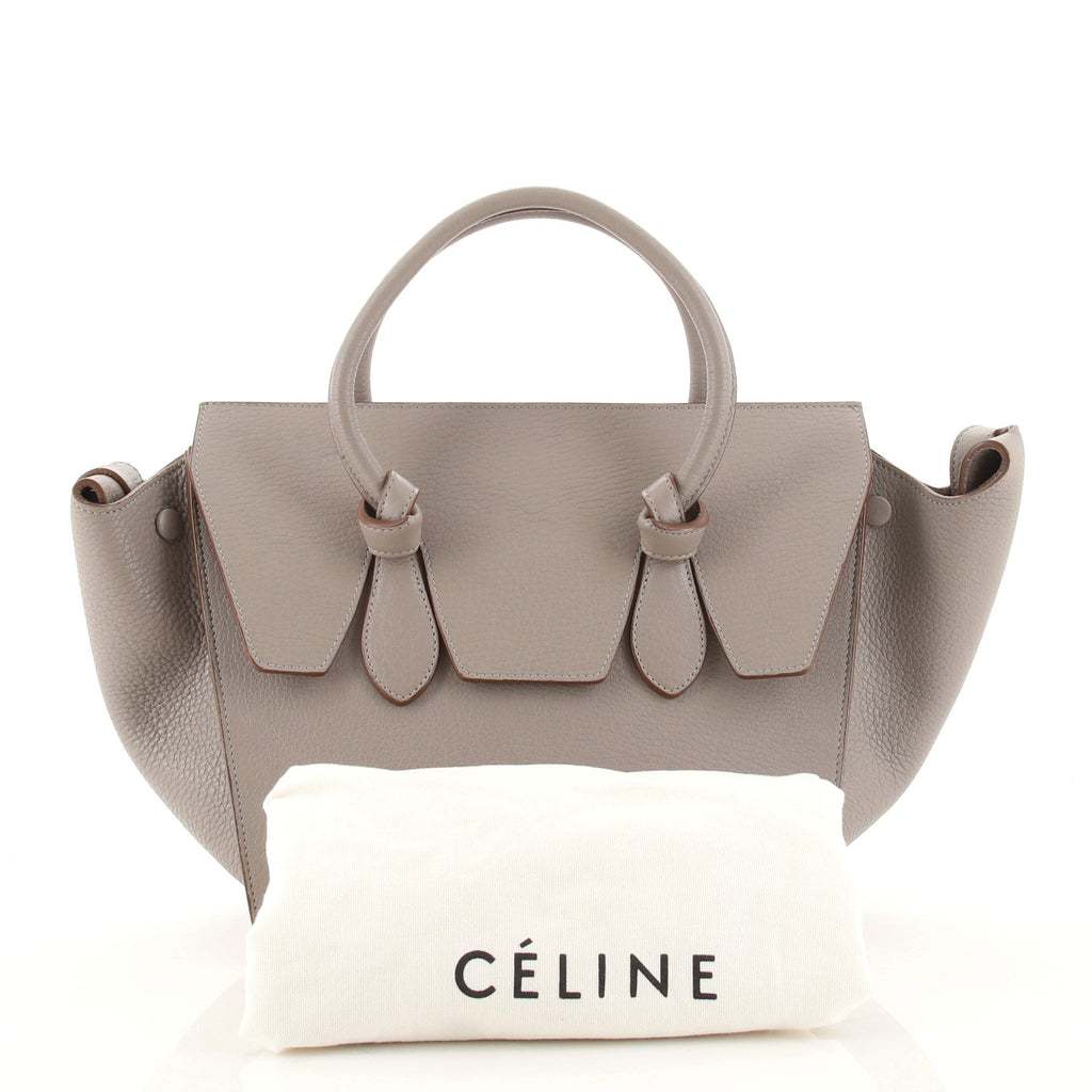 Tie Knot Tote Grainy Leather Mini