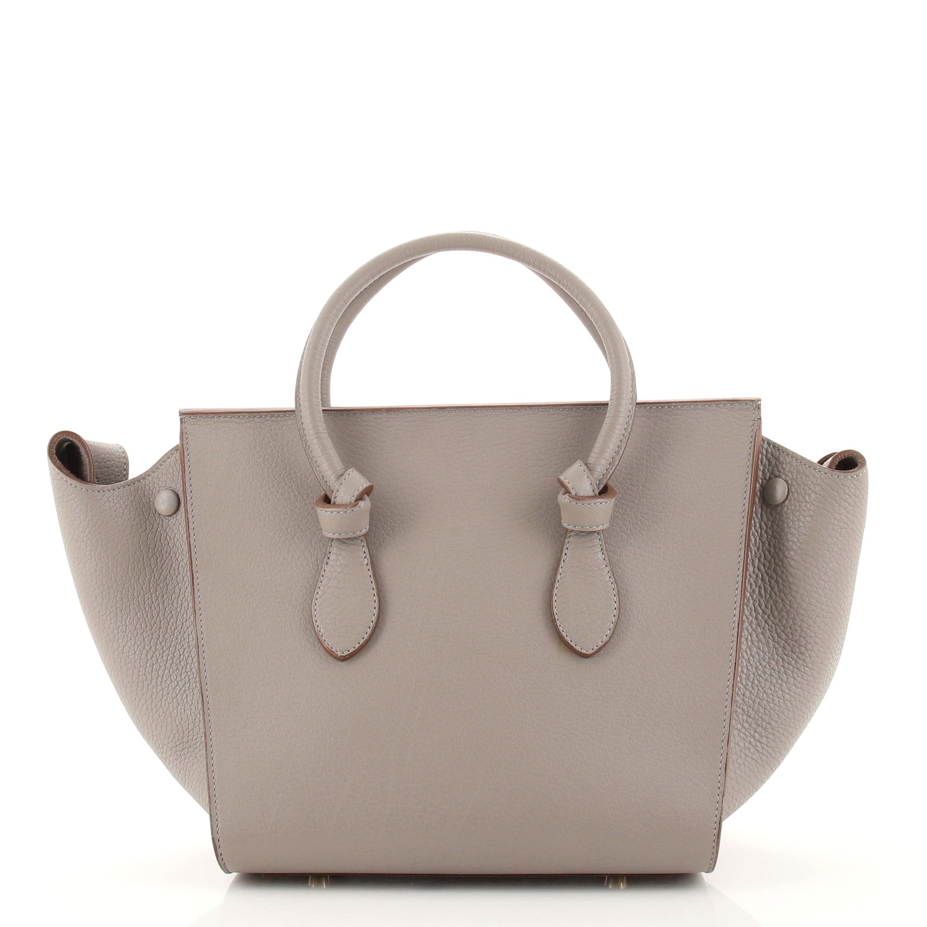 Tie Knot Tote Grainy Leather Mini