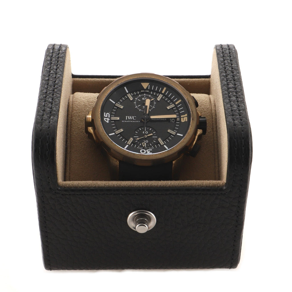 Aquatimer Expedition Charles Darwin Chronograph Automatic Watch Bronze and Rubber 44