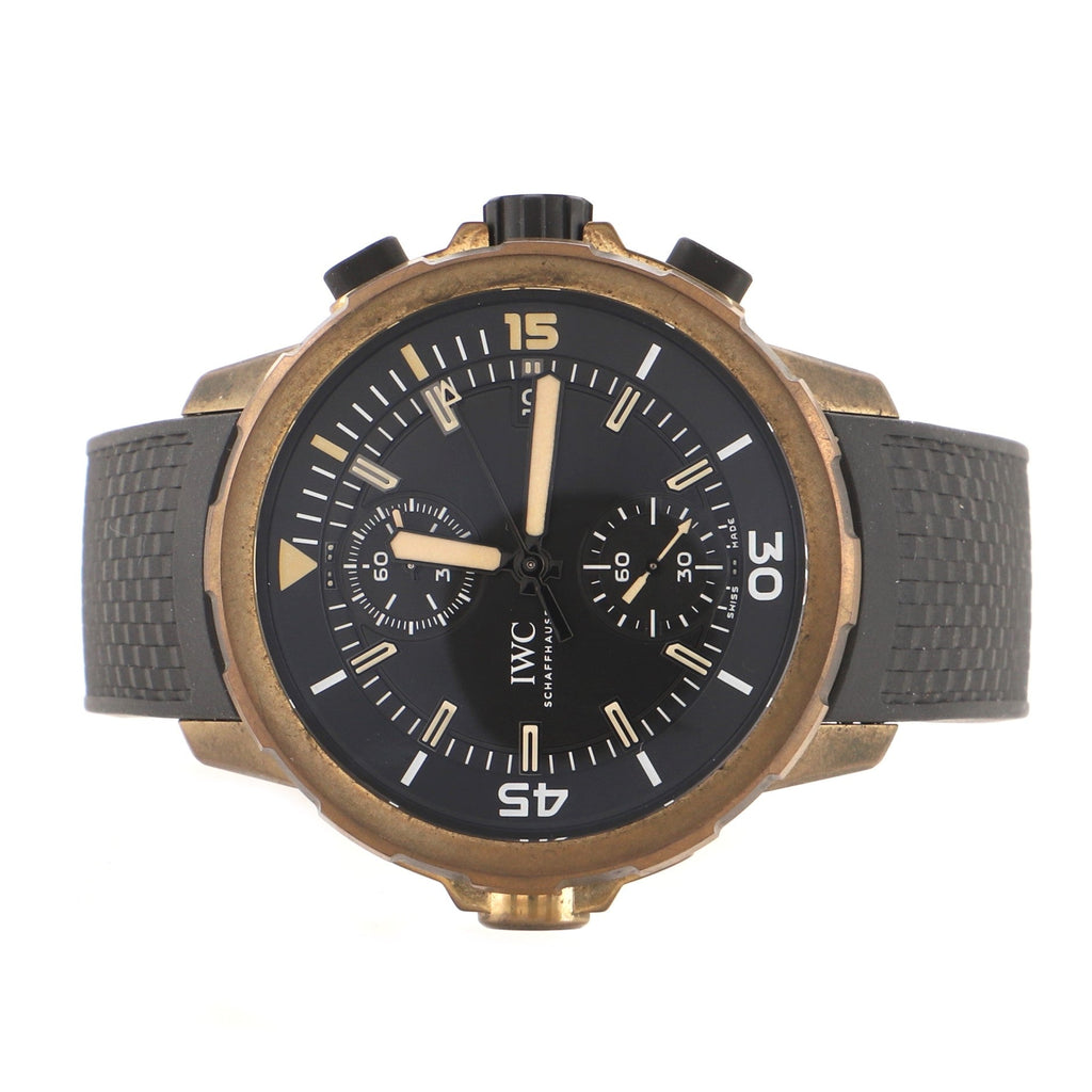 Aquatimer Expedition Charles Darwin Chronograph Automatic Watch Bronze and Rubber 44