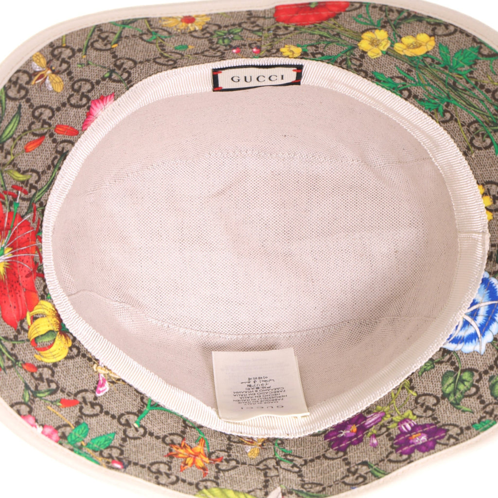 Bucket Hat Flora GG Coated Canvas XXL