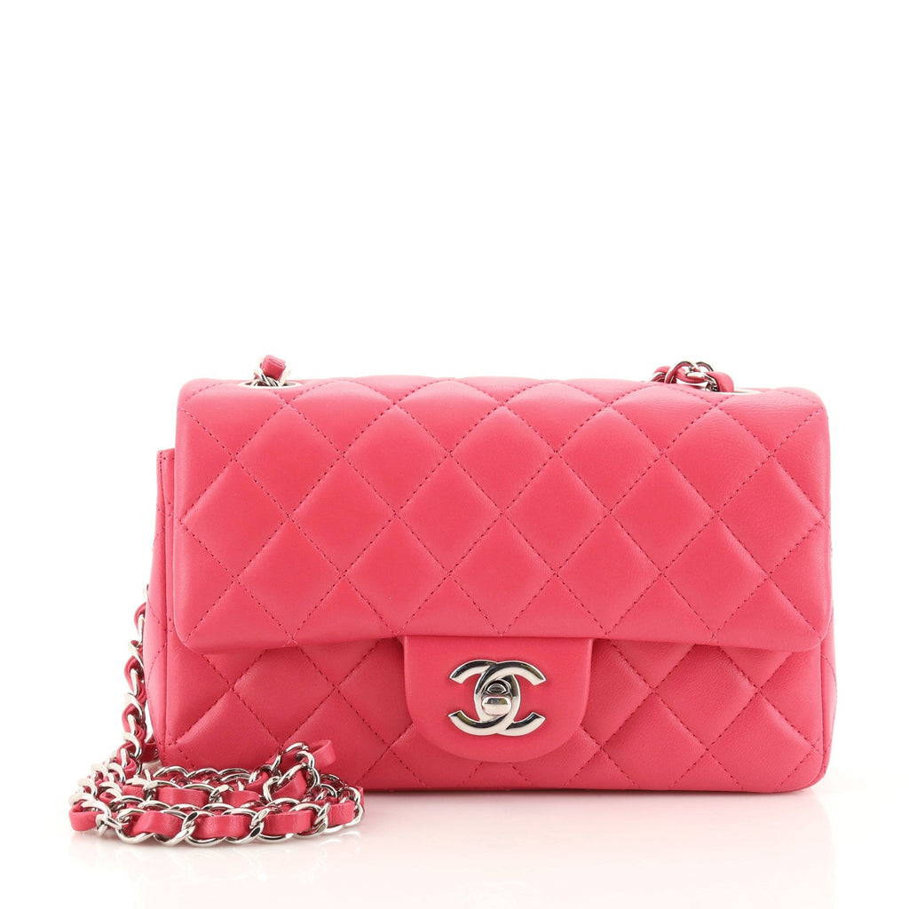 Classic Single Flap Bag Quilted Lambskin Mini