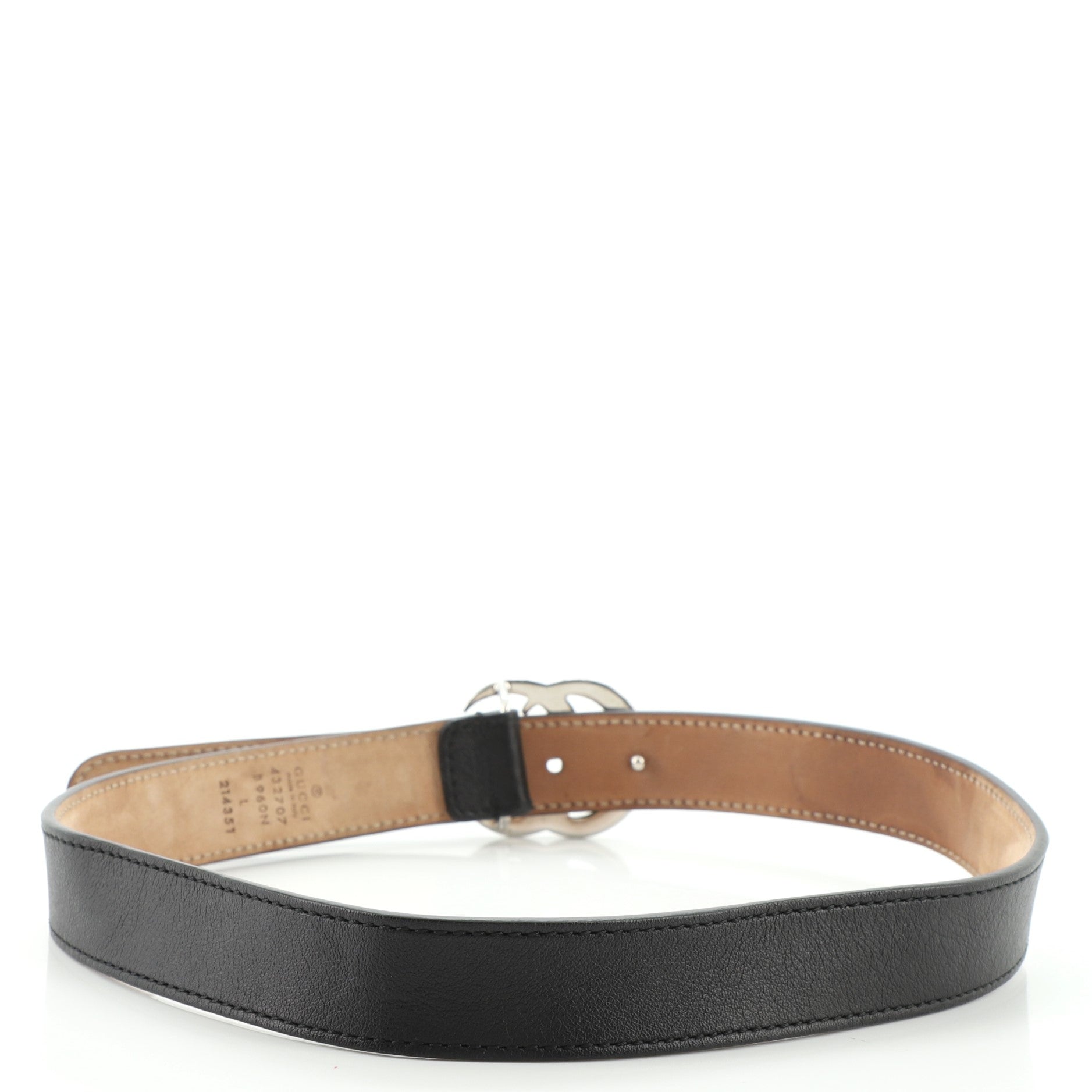 GG Marmont Belt Leather Thin 70