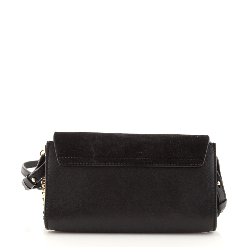 Faye Shoulder Bag Leather and Suede Mini