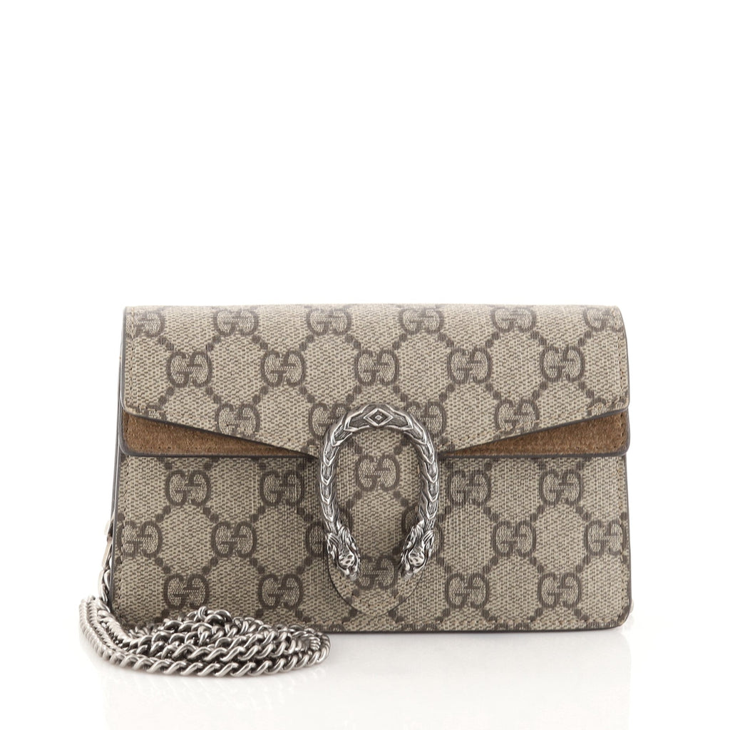 Dionysus Bag GG Coated Canvas Super Mini
