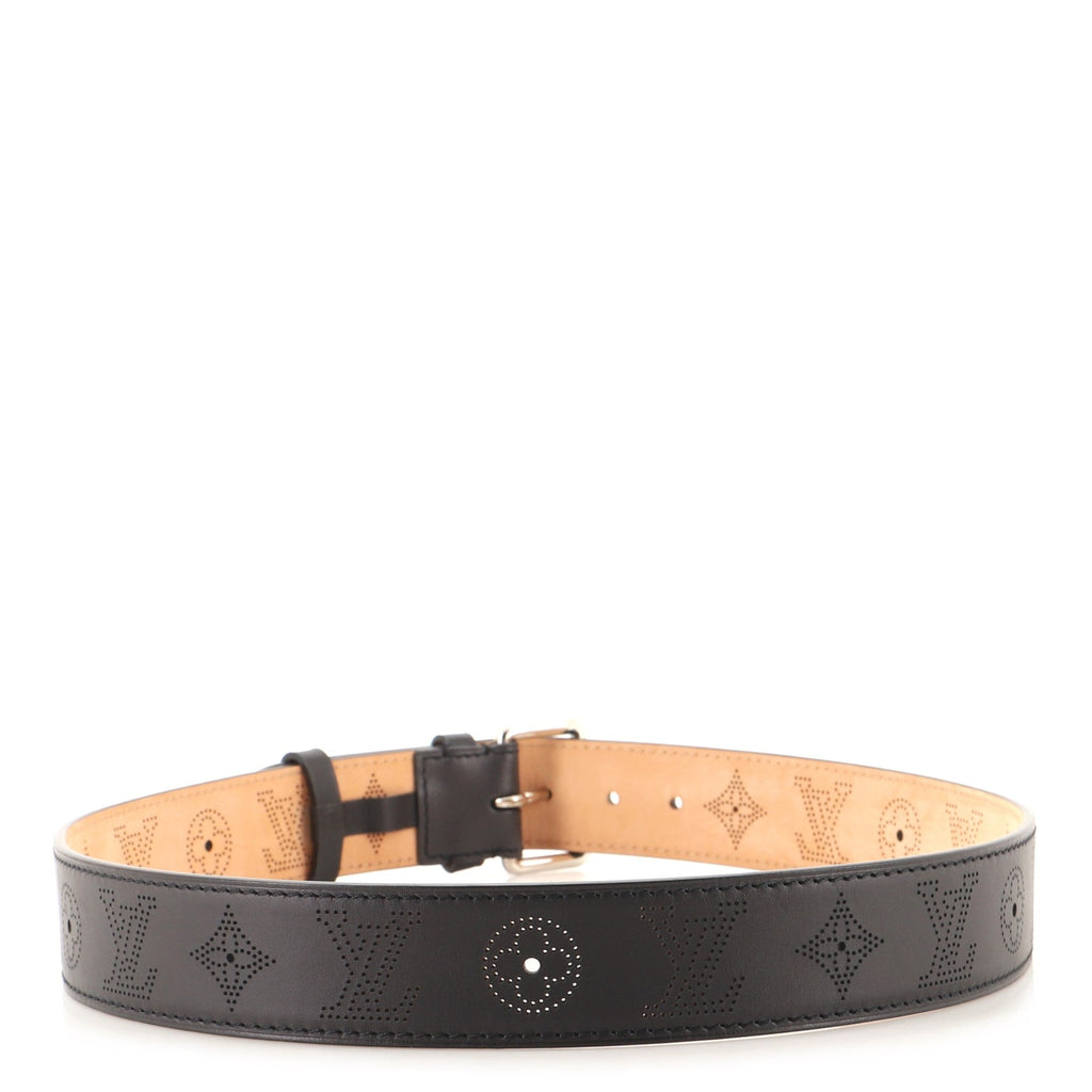 Buckle Belt Mahina Leather Wide 95