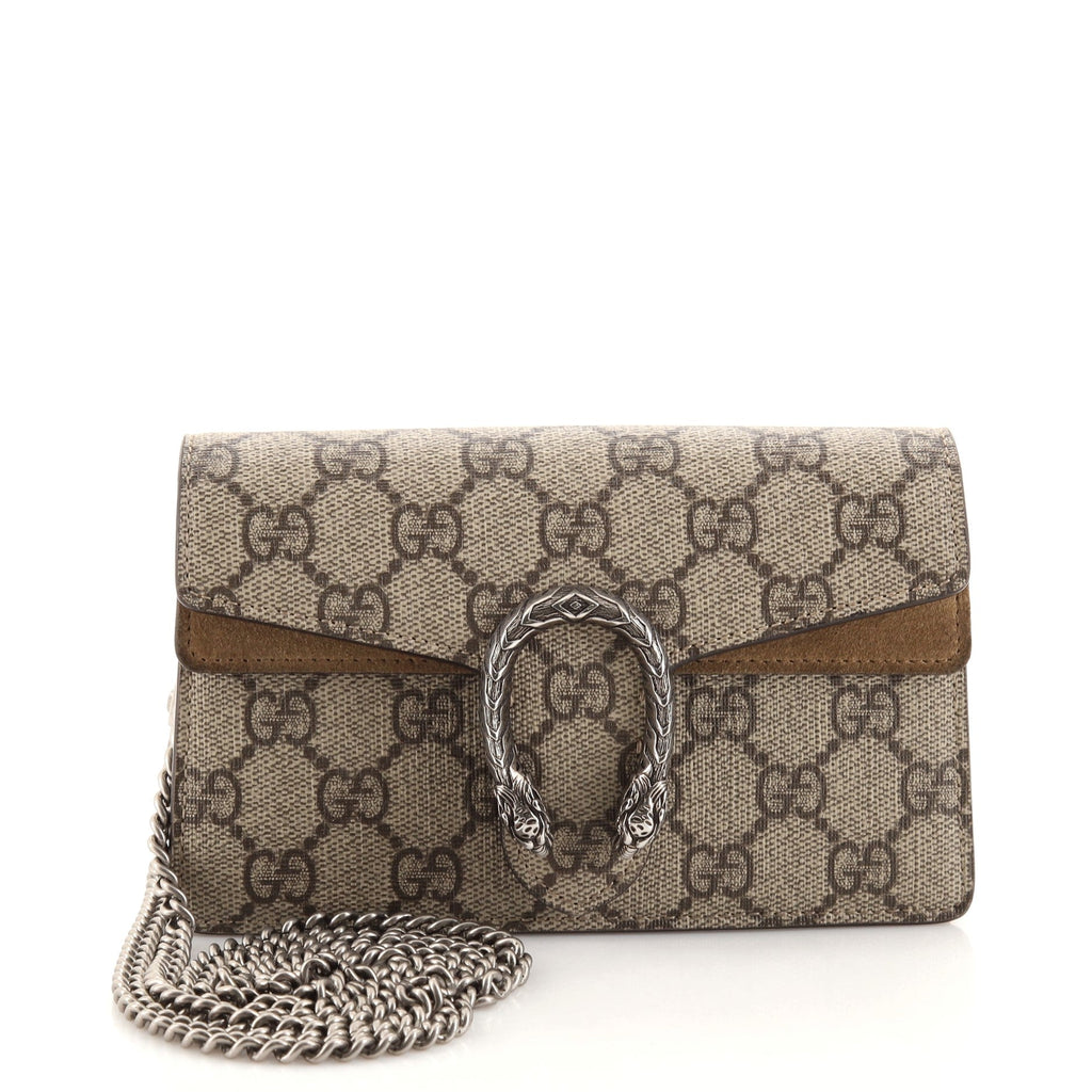 Dionysus Bag GG Coated Canvas Super Mini