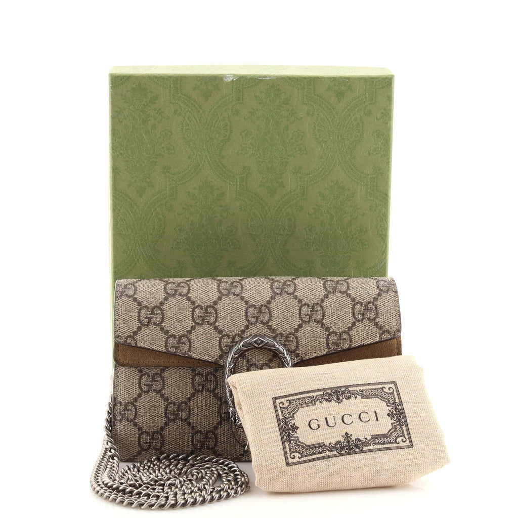 Dionysus Bag GG Coated Canvas Super Mini
